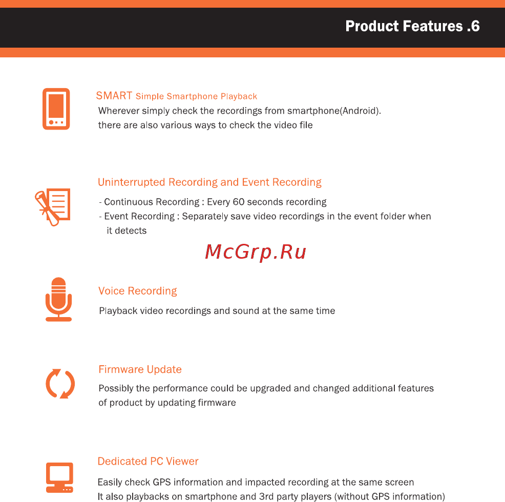 IROAD T7 [7/24] Product features