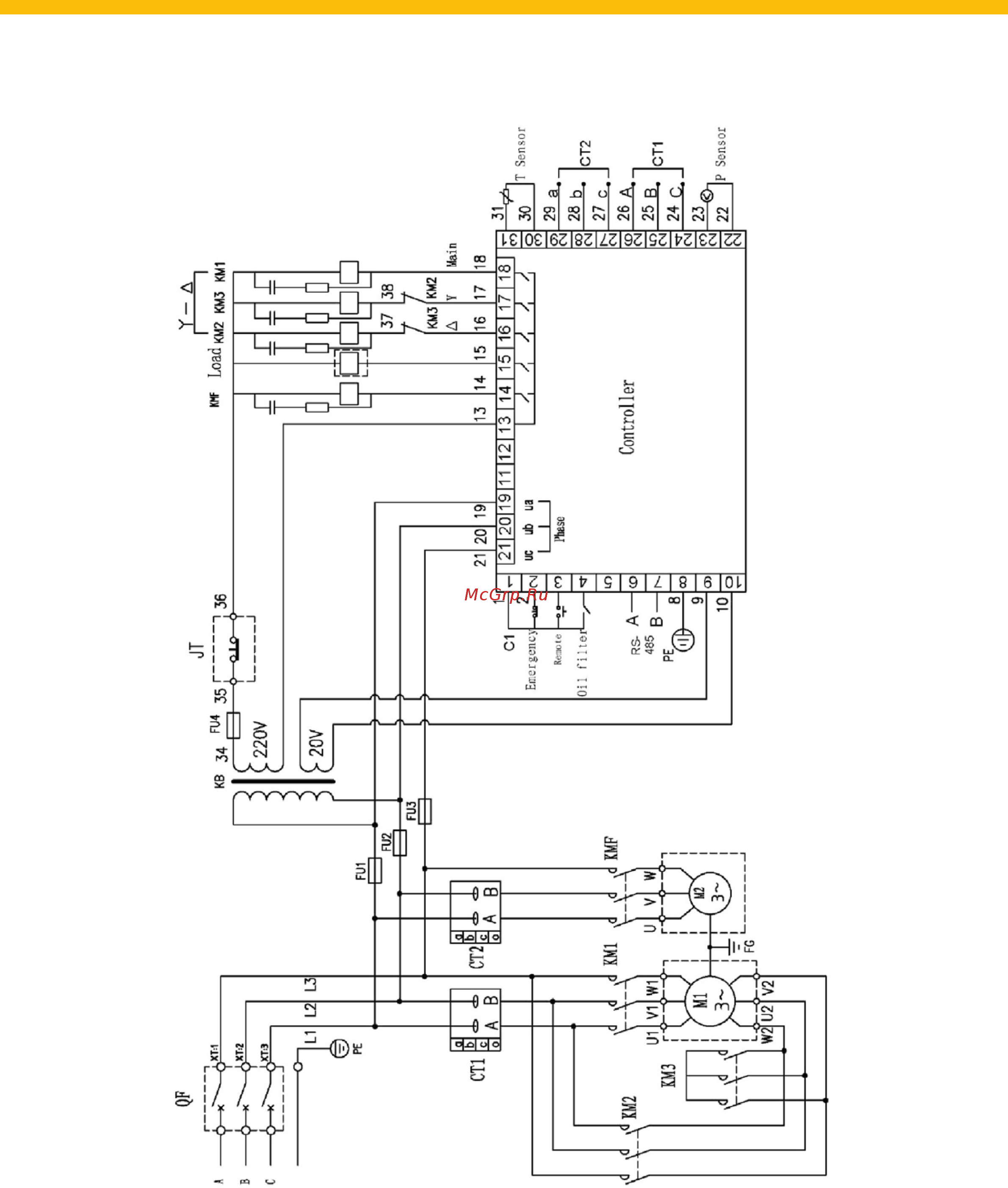 Ingro XLM 45A [13/56] Электрическая схема