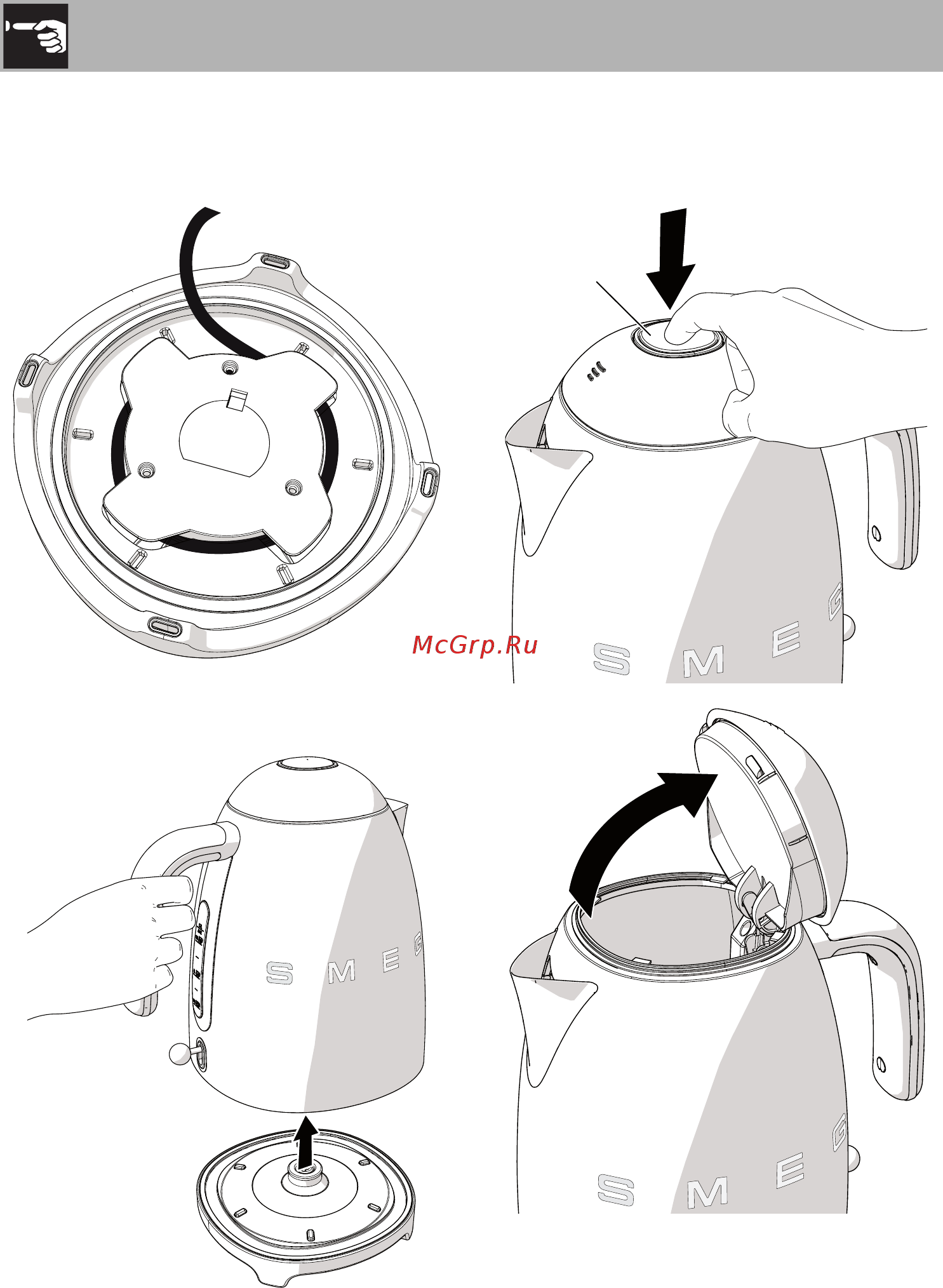 Smeg Стиль 50-х годов KLF03RDEU [11/16] Использование