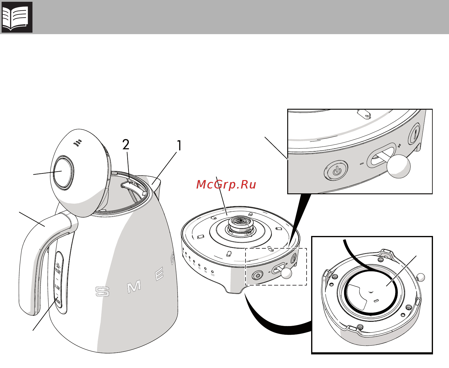 Smeg Стиль 50-х годов KLF04PBEU [7/18] Описание