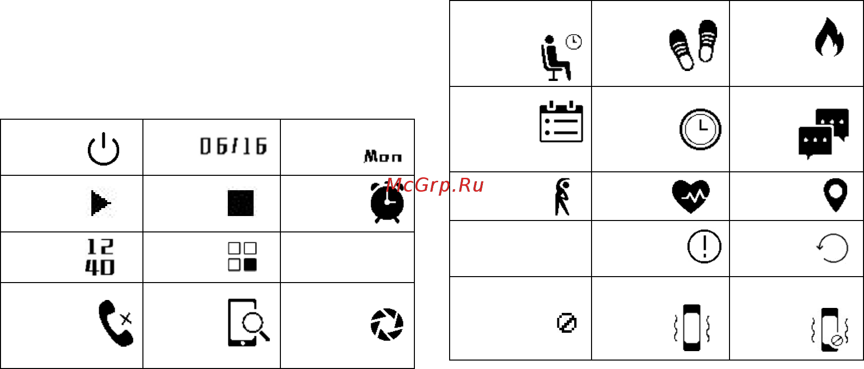 iWown i6HR Инструкция по эксплуатации онлайн [2/2] 265821