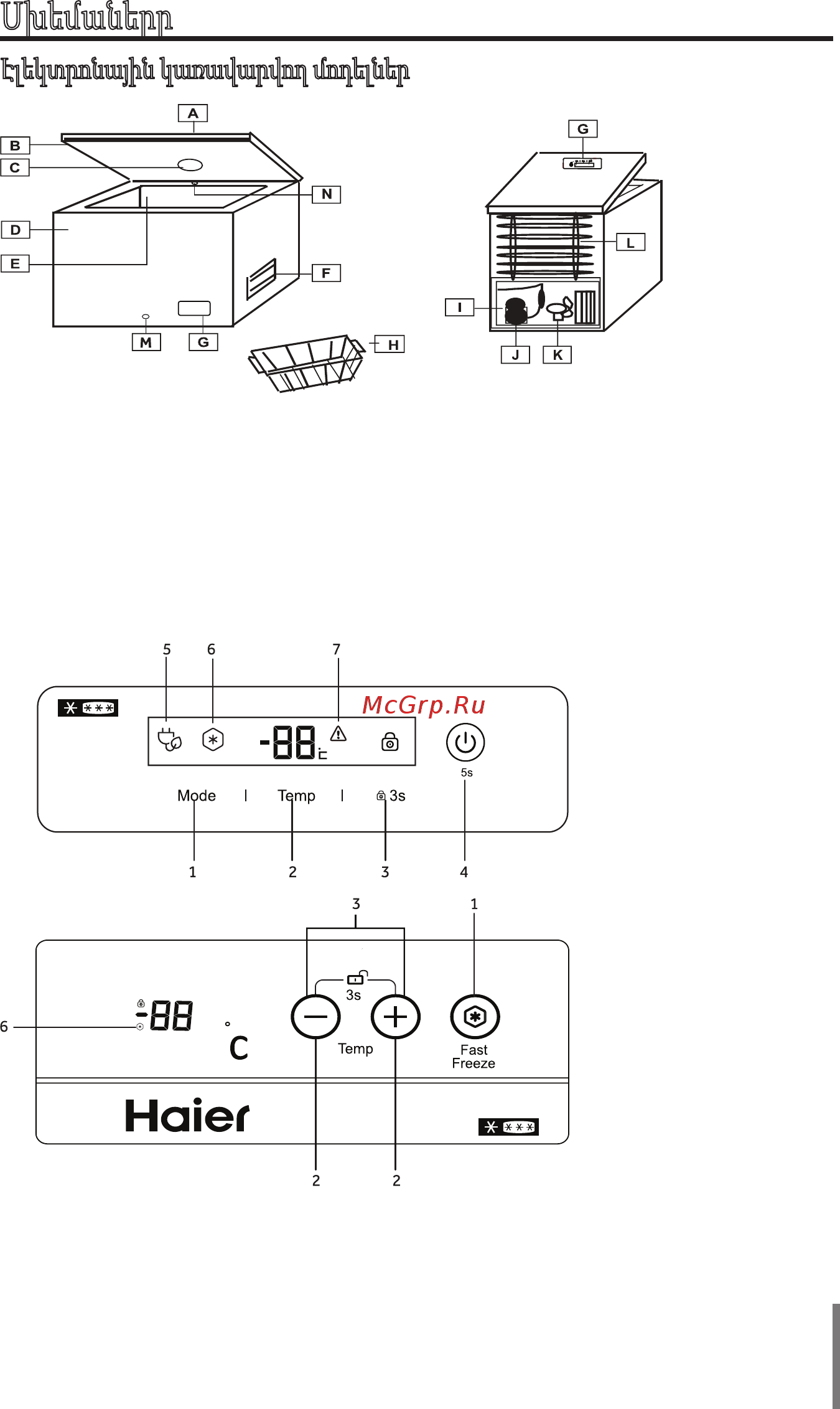 Haier HCE203RL [23/74] Սխեմաները