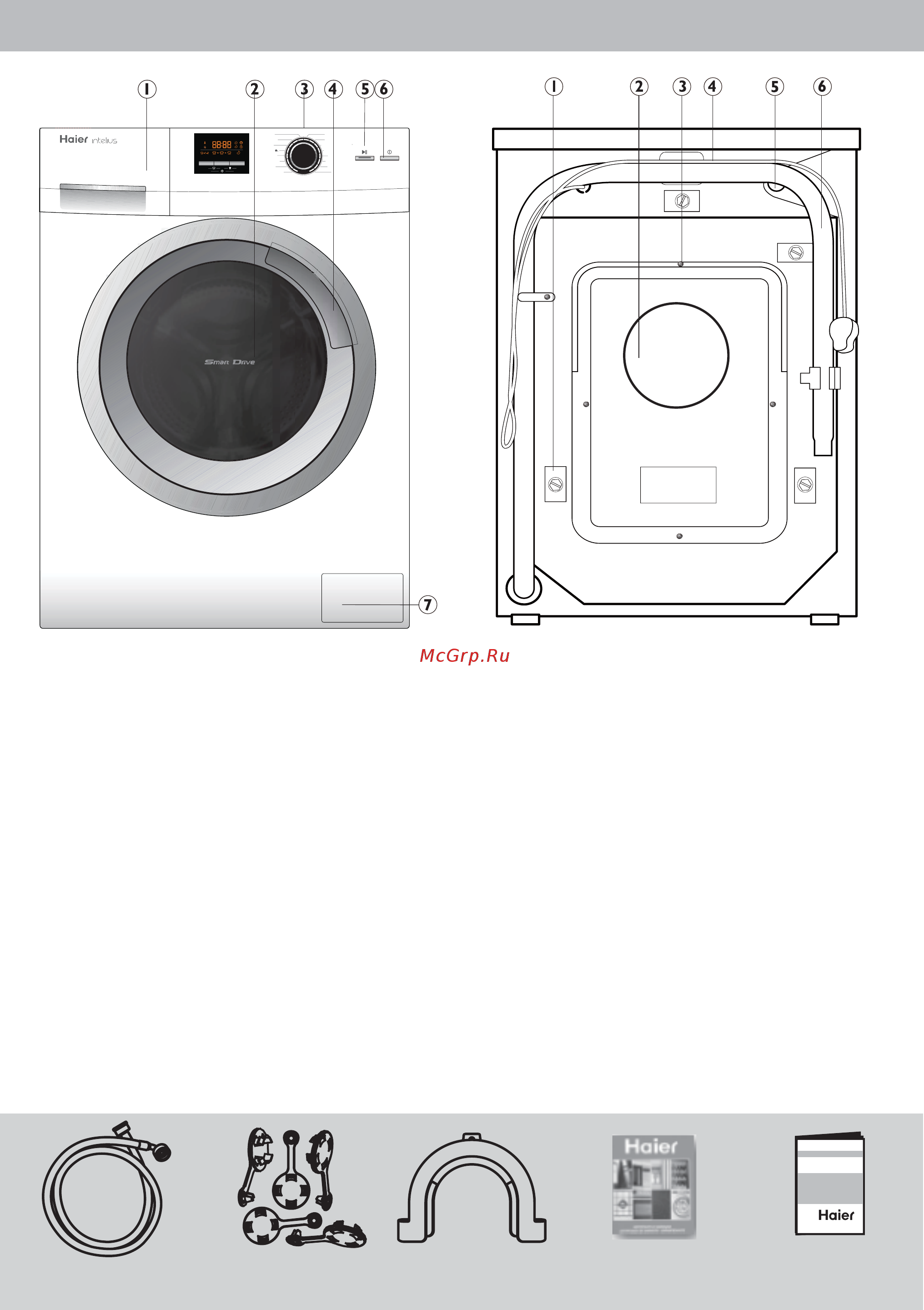 Haier HW80-B14266A [6/27] Описание изделия