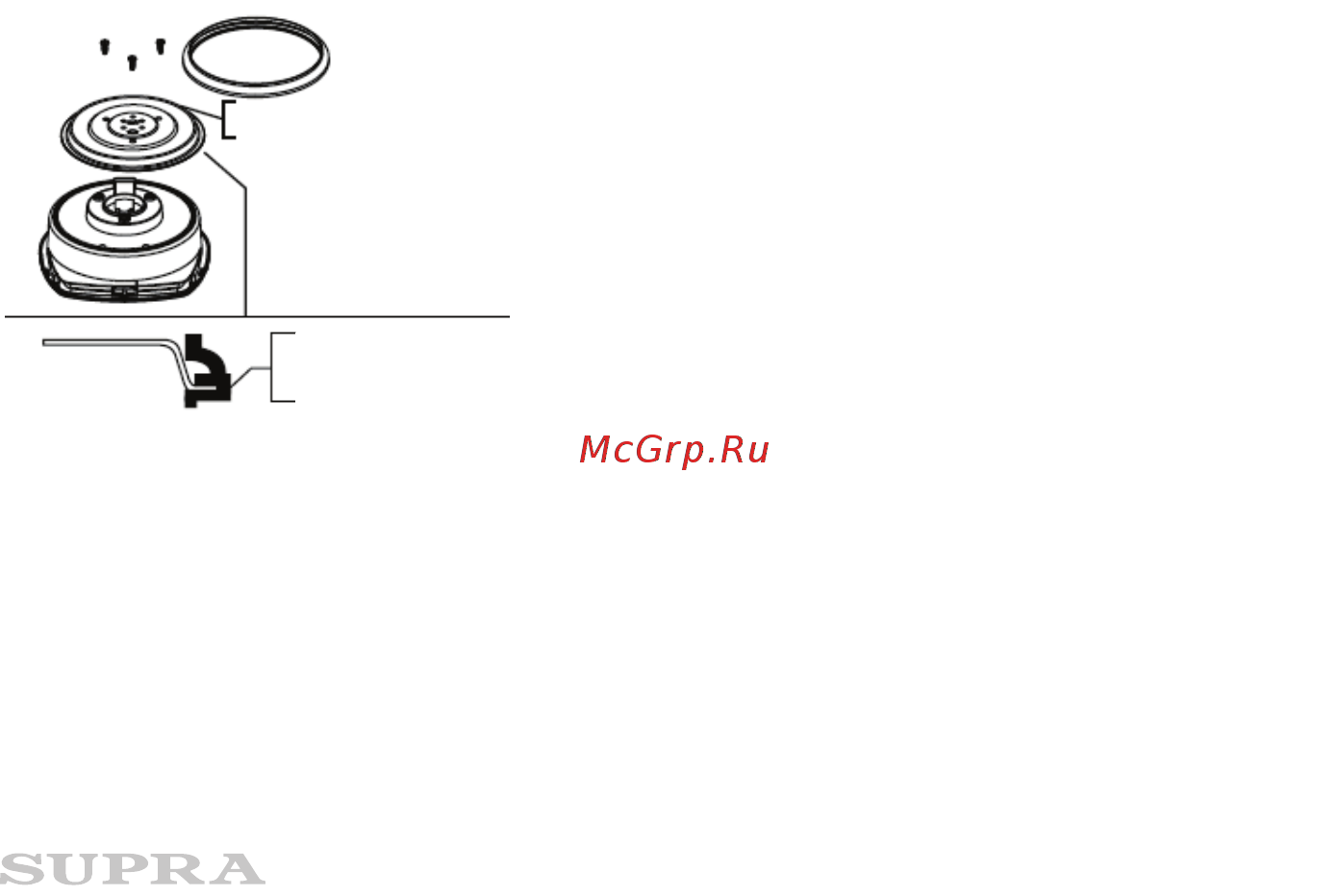 Supra TPS-3013 White Silver Инструкция по эксплуатации онлайн [11/16] 377024