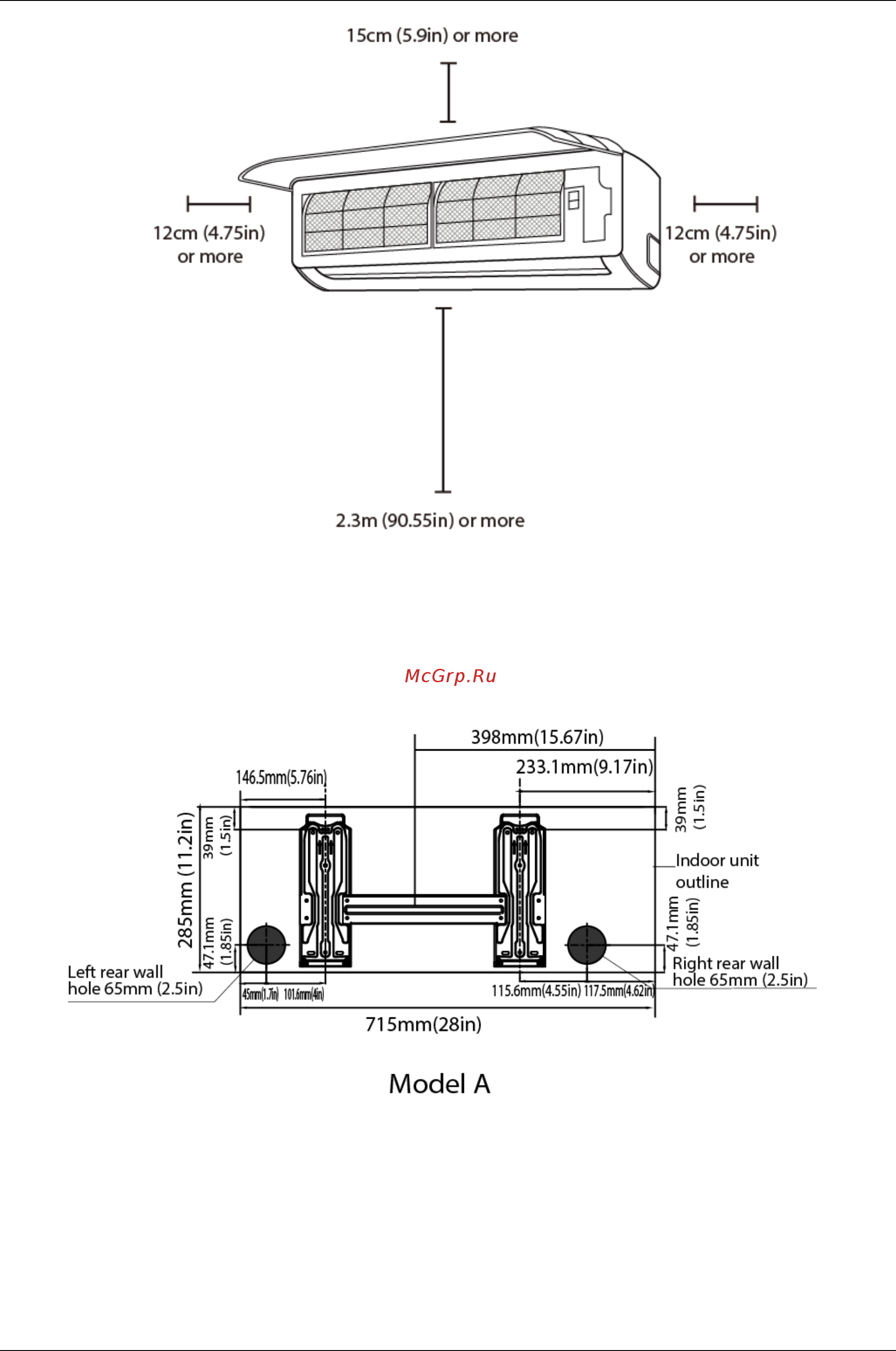 Midea MSMA1D-24HRN1 / MOCA02-24HN1 Service Manual онлайн [12/59] 266227