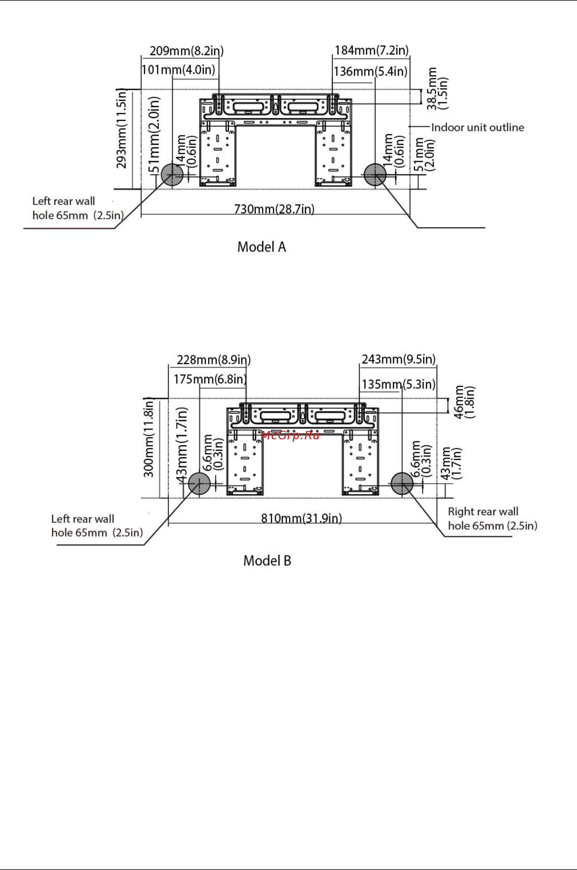 Midea MSMBBU-12HRFN1(BW) / MOB03-12HFN1 Service Manual онлайн [12/64] 266229