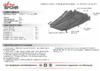 Автоброня Lada Xray/Lada Largus/Nissan Almera/Renault Logan/Renault Sandero/Renault Sandero Stepway, сталь 2 мм, защита картера и КПП Инструкция по эксплуатации