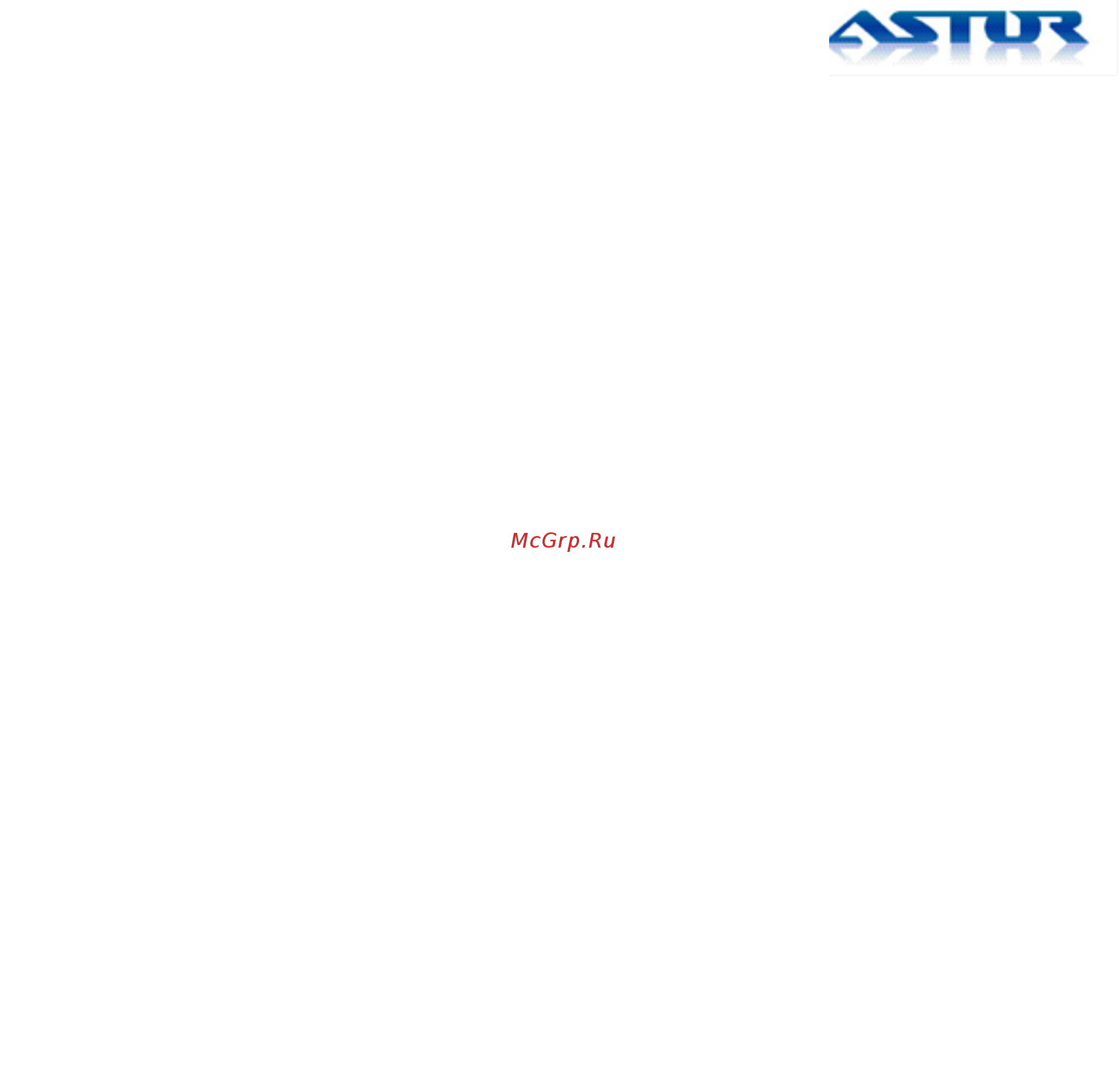 Astor WM-1713 Инструкция по эксплуатации онлайн [11/17] 266644