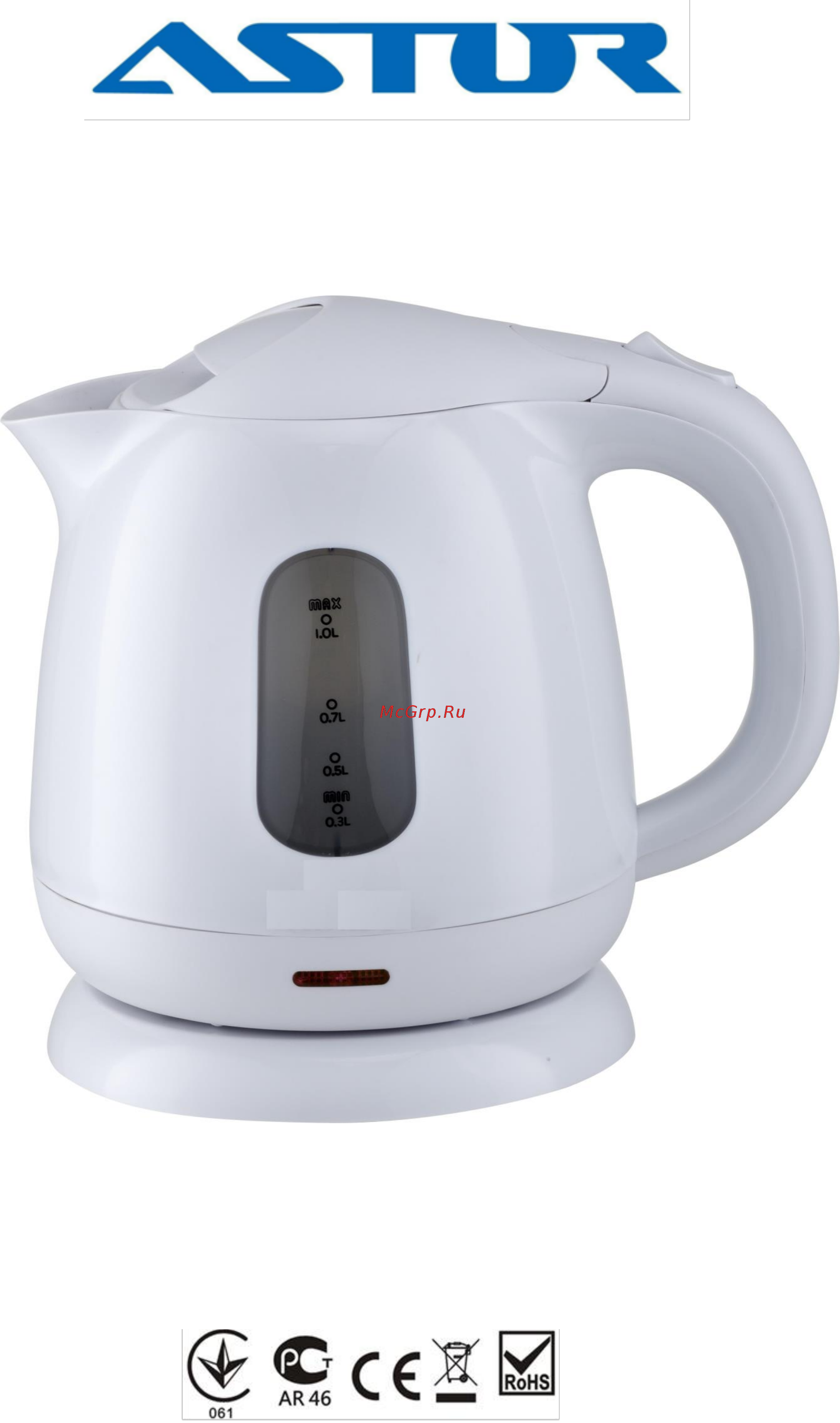 Astor HHB-1608 Инструкция по эксплуатации онлайн