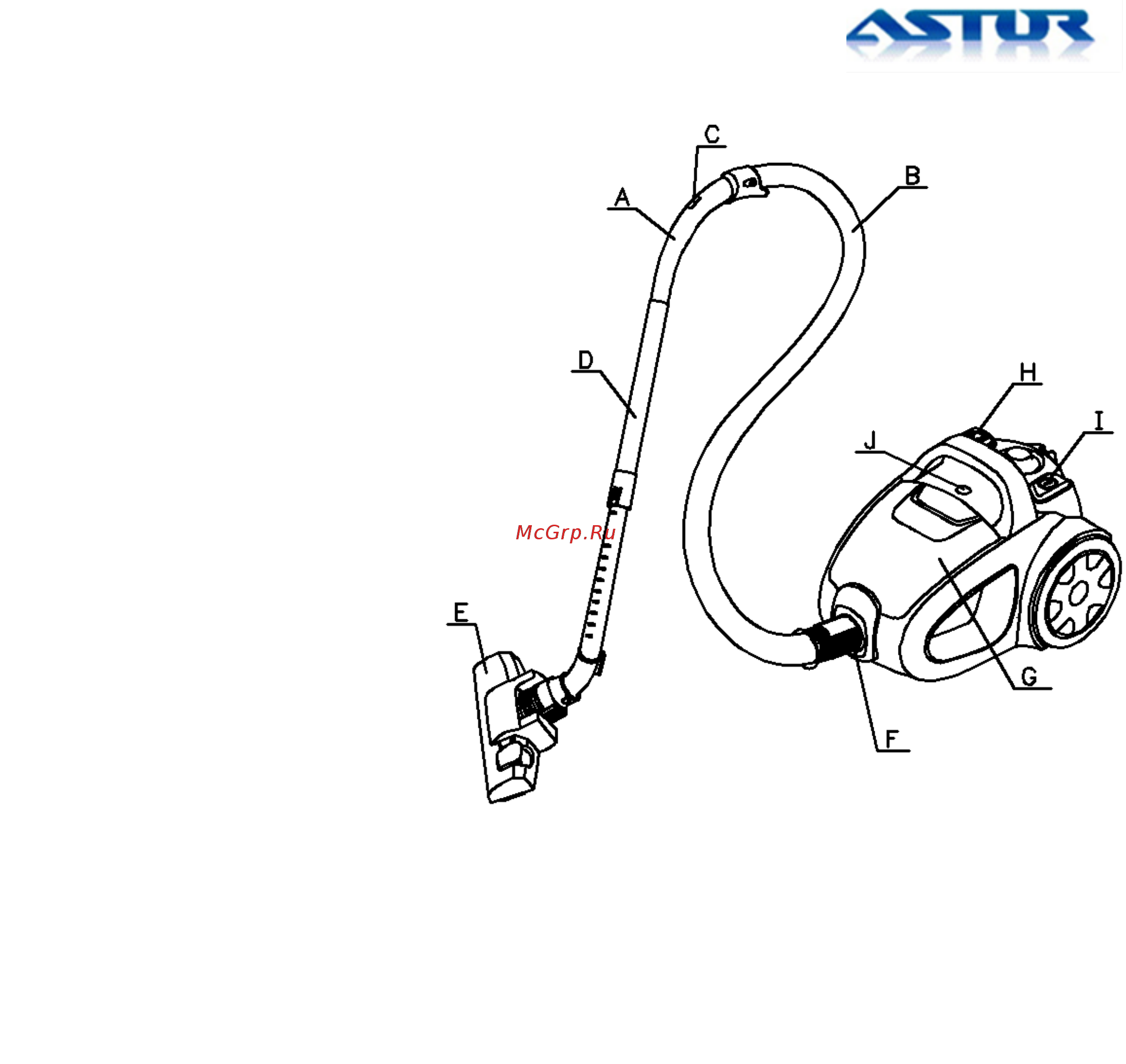 Astor ZW-17060 Инструкция по эксплуатации онлайн [8/12] 266687