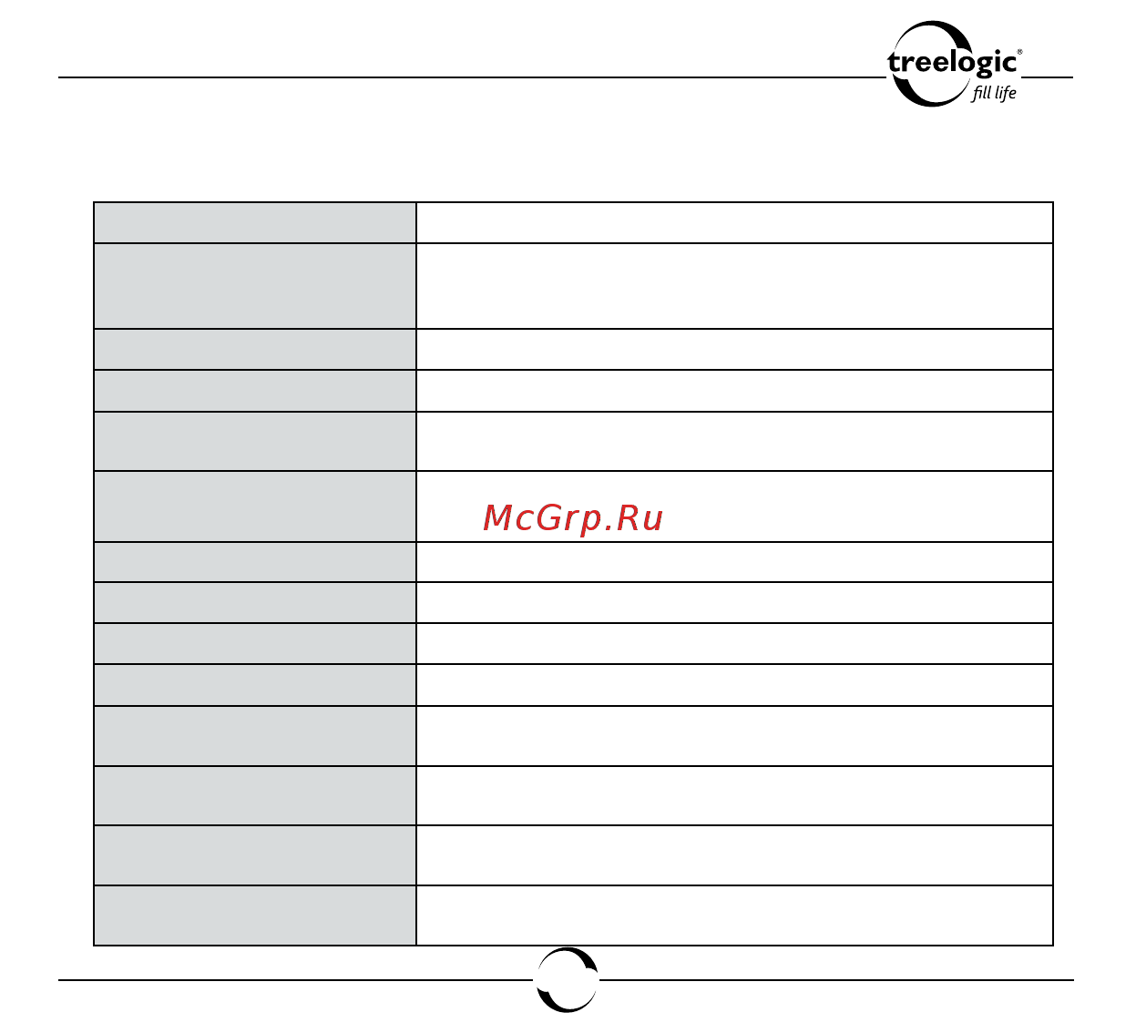 Treelogic TL-7014BGF AV DVR 4GB [110/114] Технические характеристики