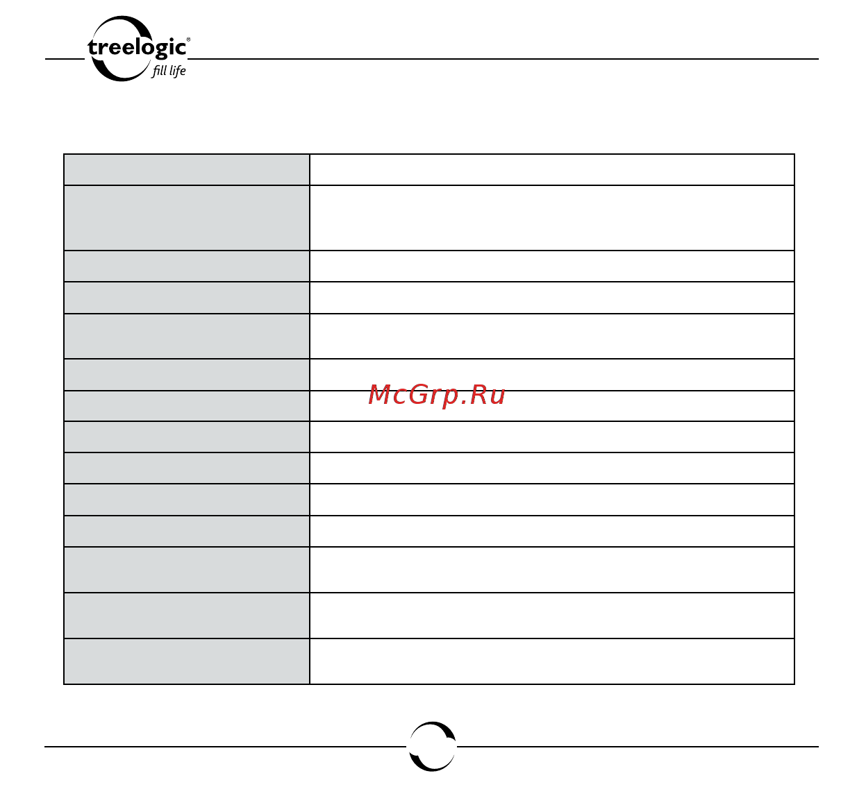 Treelogic TL-7007BGF AV ATV 4GB [105/110] Технические характеристики