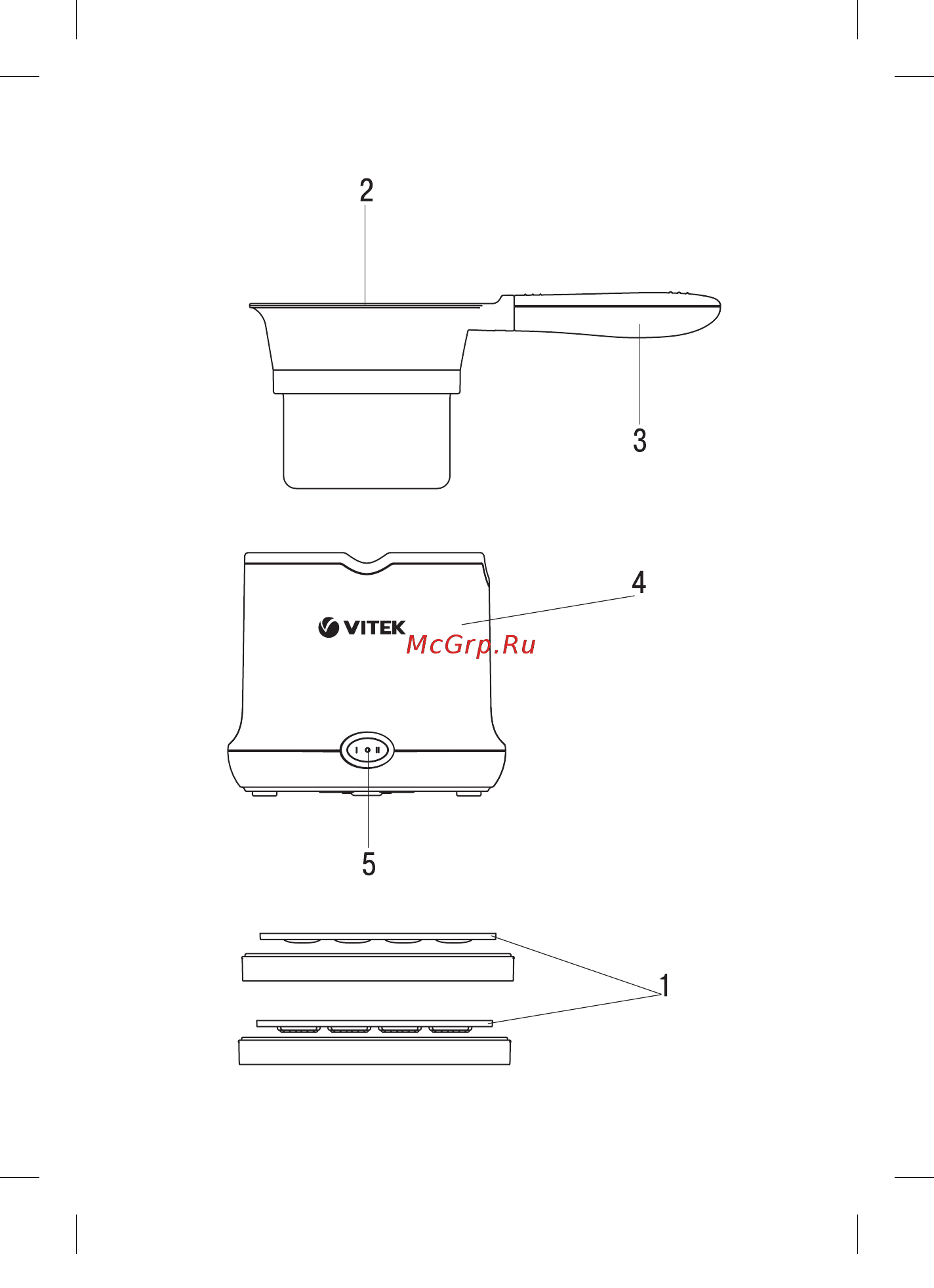 Vitek VT-8606 R Инструкция по эксплуатации онлайн [2/28] 268097