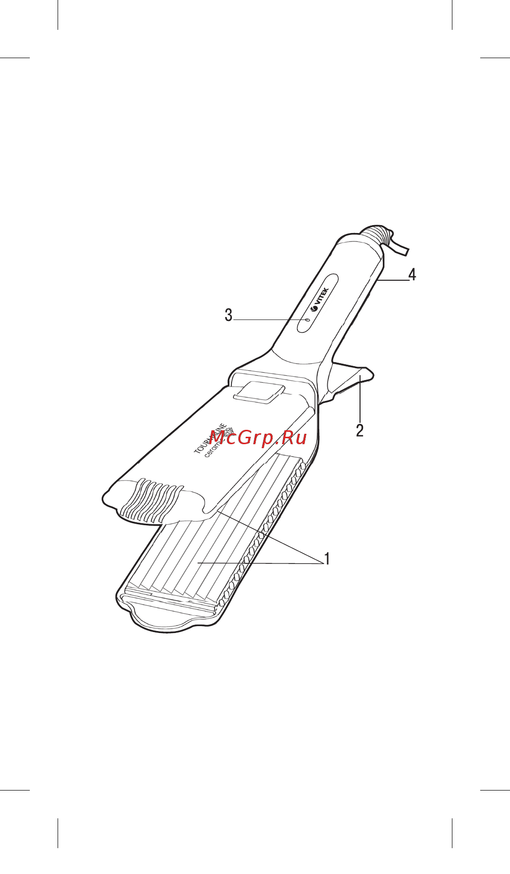 Vitek VT-8407 BK Инструкция по эксплуатации онлайн [2/36] 268145