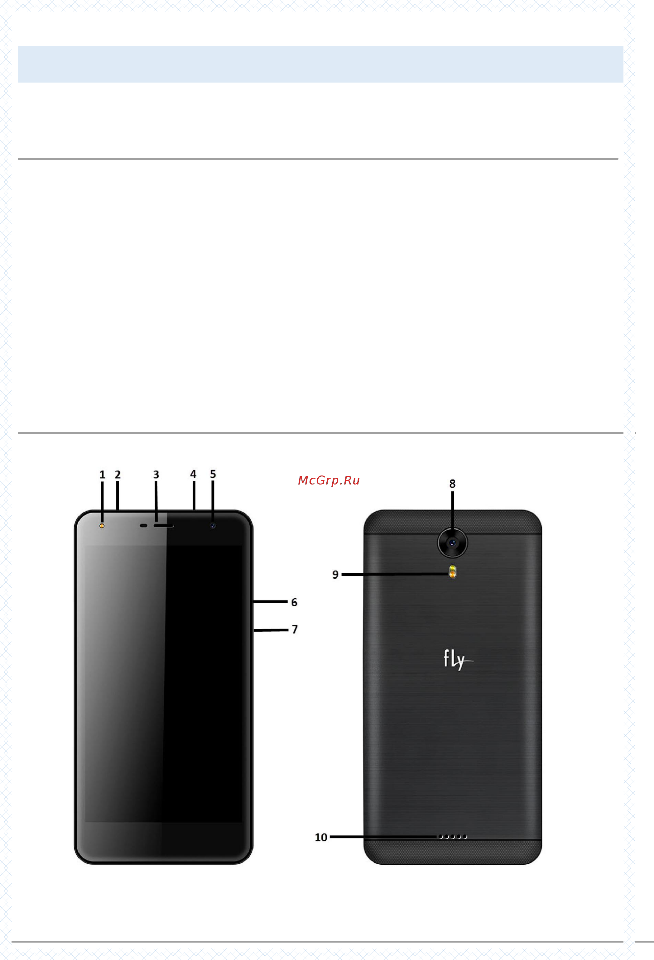 Fly FS528 Memory Plus [17/101] Начало работы