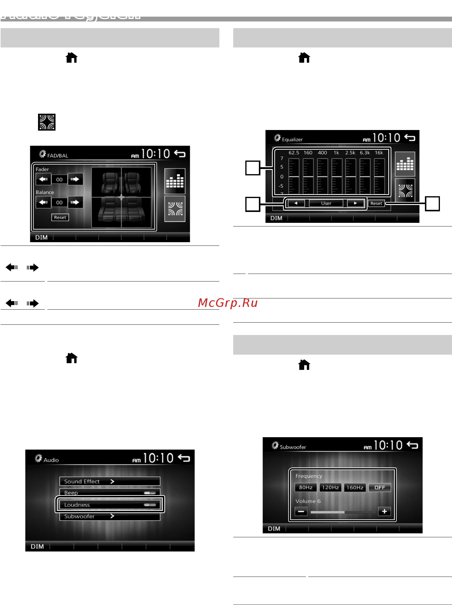 JVC KW-M24BT [43/136] Audio regelen