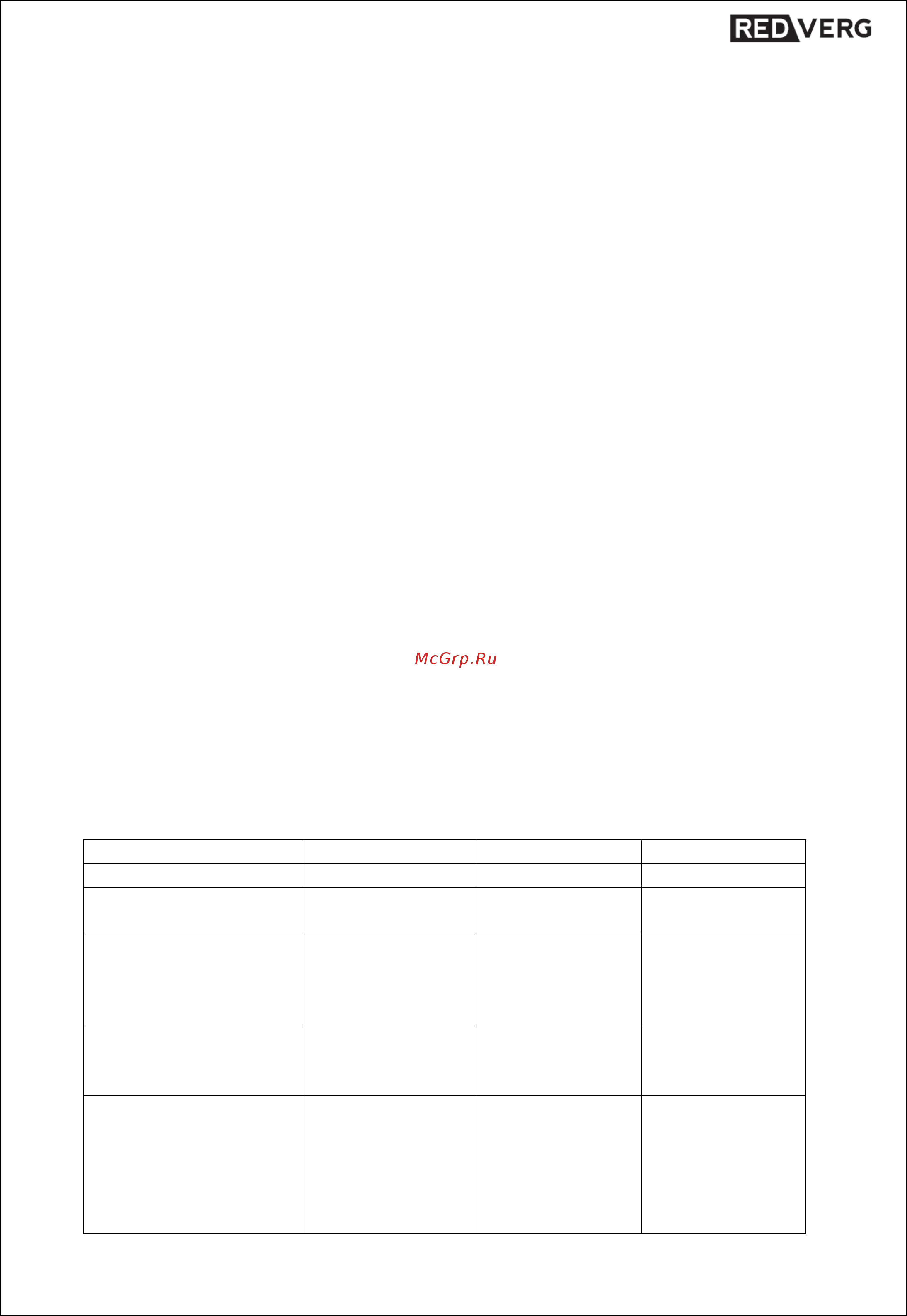 RedVerg RD-SD12N/2TU [2/11] Важная информация