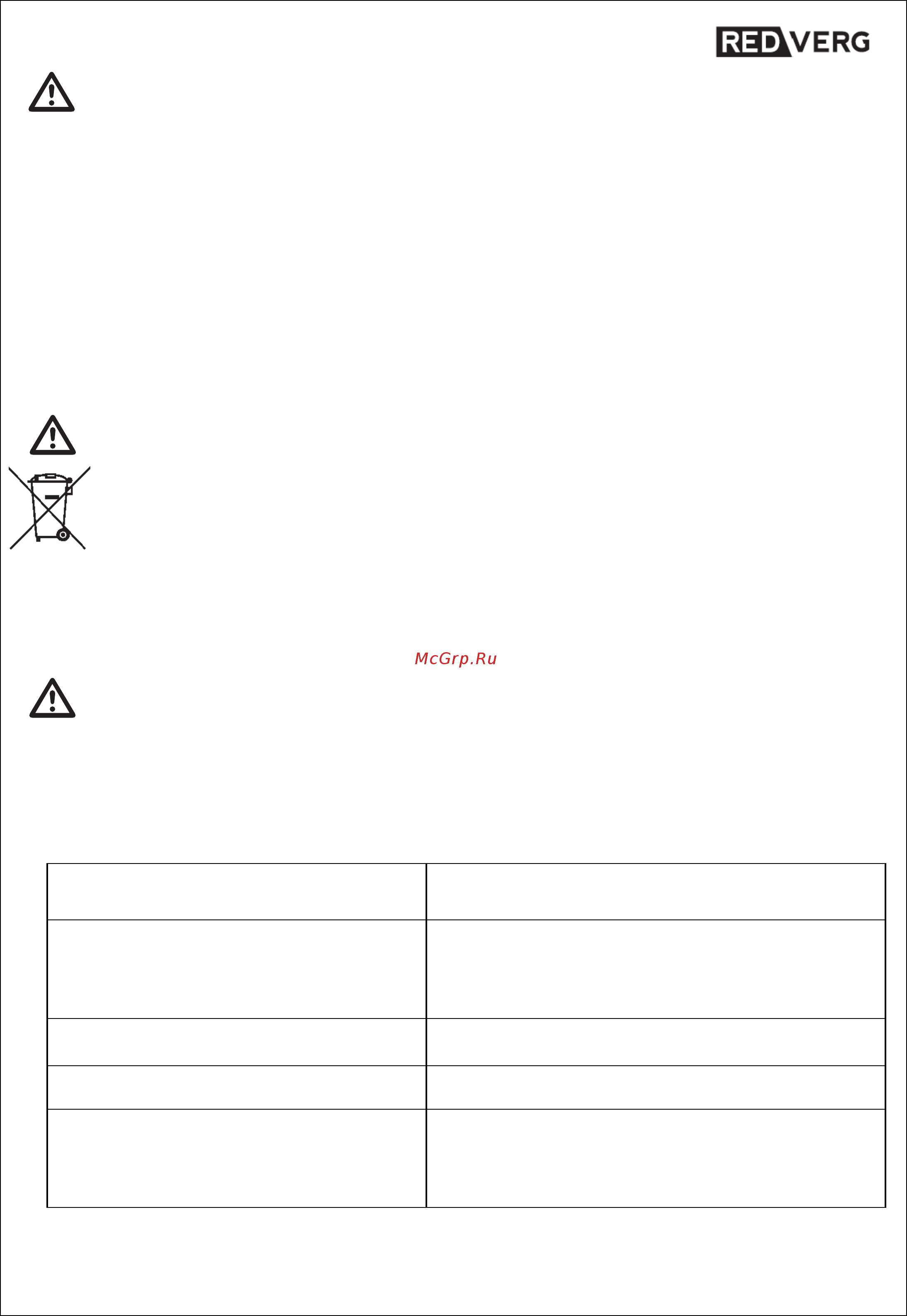 RedVerg RD-SD14L/2-1T 6615466 [16/19] Утилизация