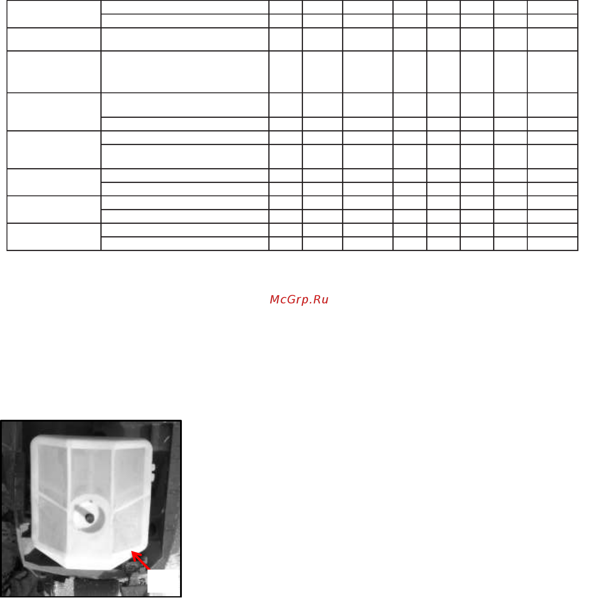 RedVerg RD-GC38-14 6615720 [19/25] Работы по техническому обслуживанию