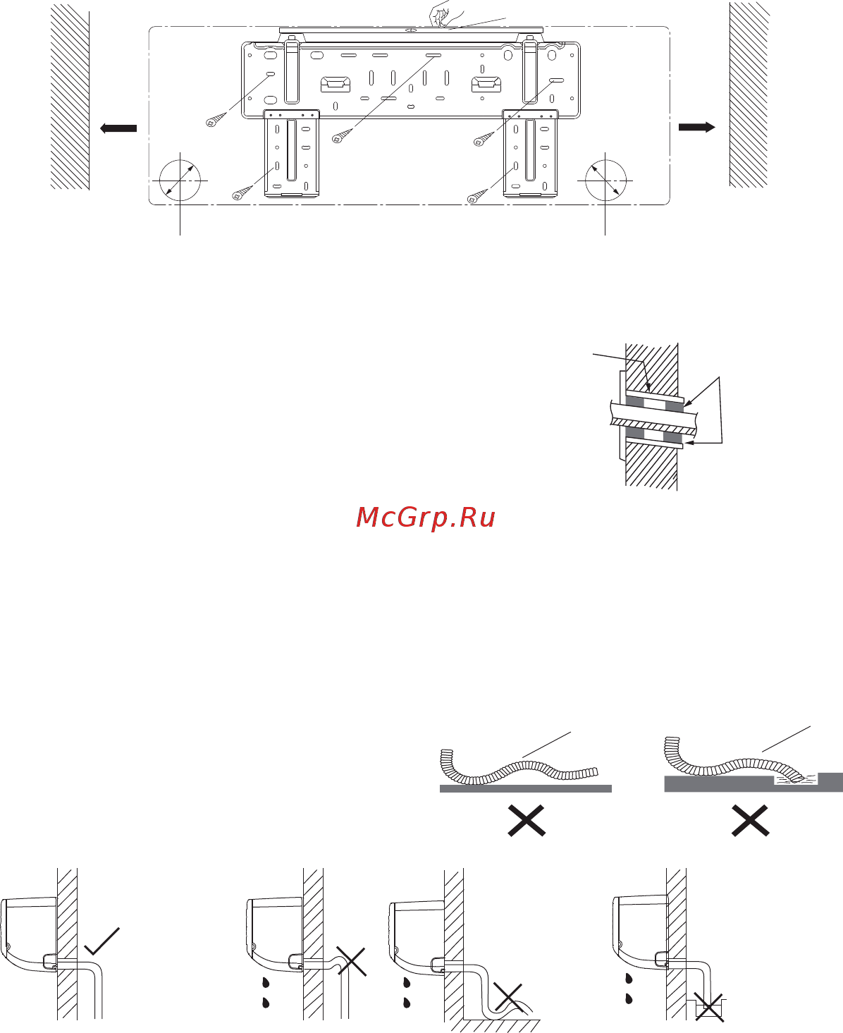 Lessar LS-HE12KLA2A/LU-HE12KLA2A [12/32] Установка дренажной трубы