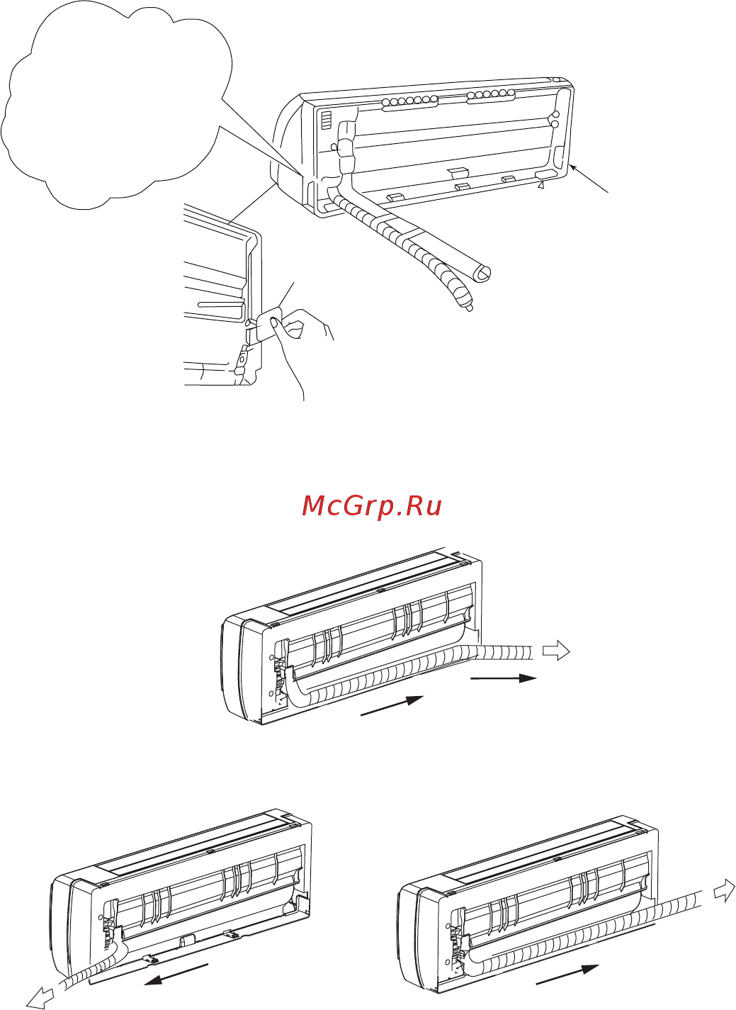 Lessar LS-HE09KLA2A/LU-HE09KLA2A [13/32] Монтаж трубопроводов