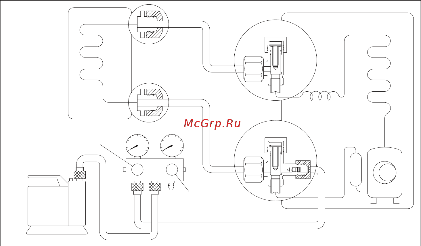 Lessar LS-HE12KLA2A/LU-HE12KLA2A [22/32] Удаление воздуха