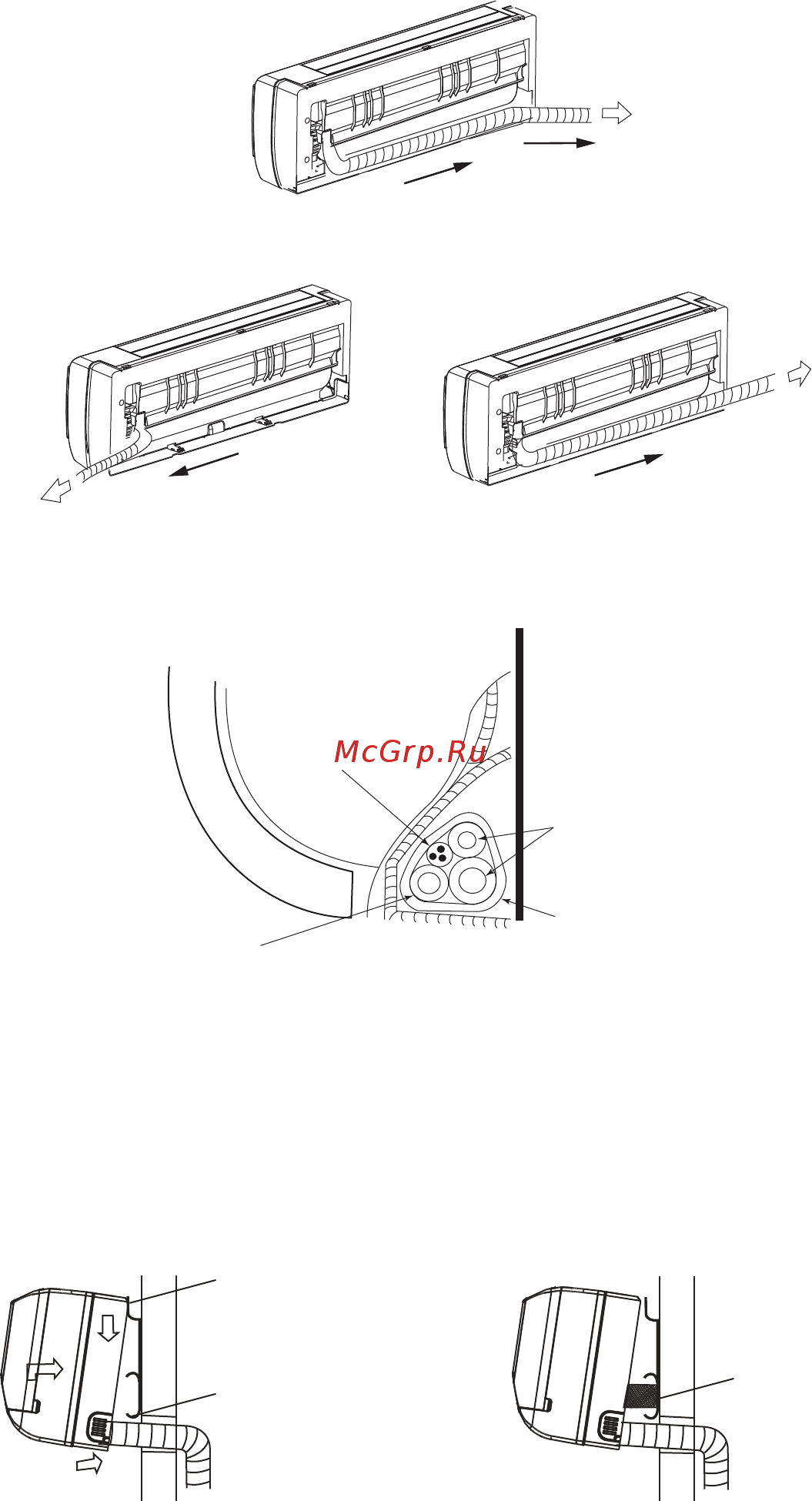 Lessar LS-H09KLA2A/LU-H09KLA2A [16/40] Установка внутреннего блока