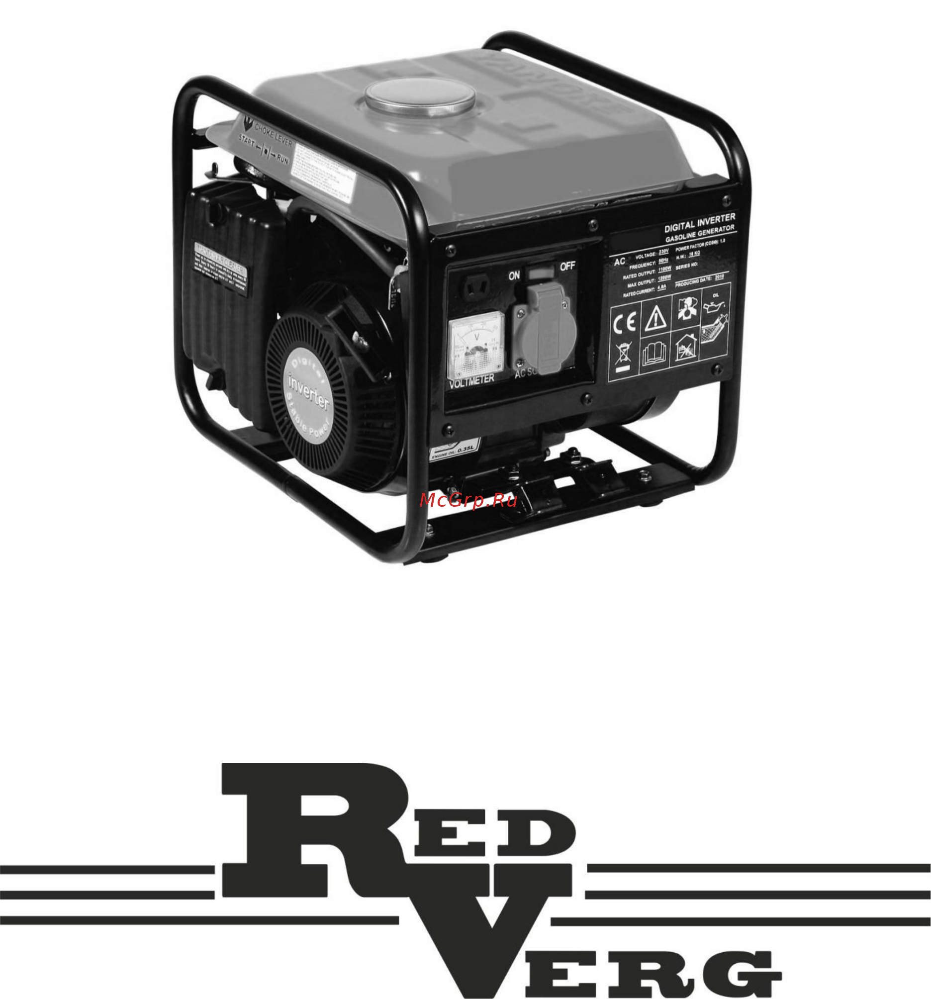 RedVerg RD-IG1100H Инструкция по эксплуатации онлайн