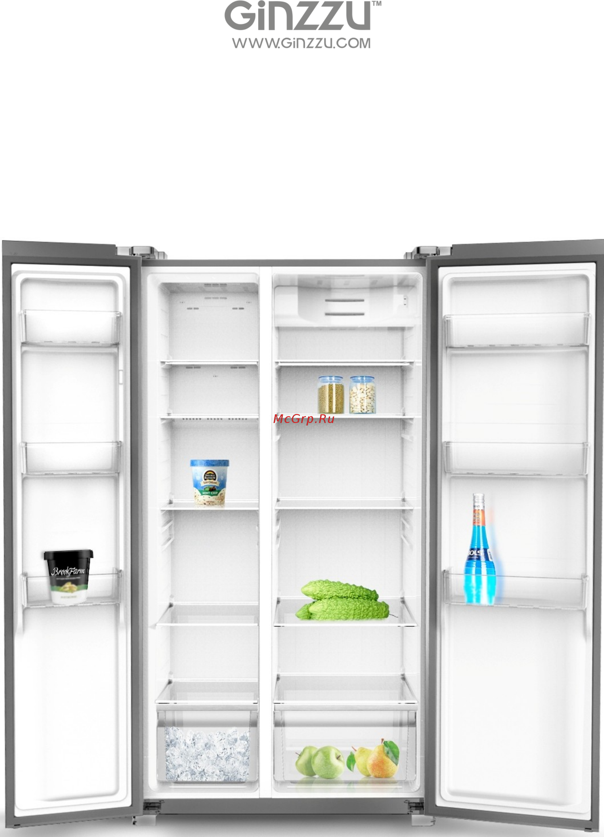 Ginzzu NFK-530 Шампань Инструкция по эксплуатации онлайн