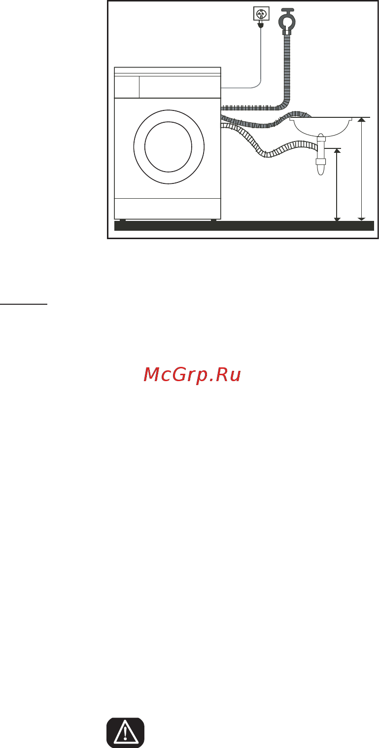 Weissgauff WMDI 6148 D [10/30] Подключение к электросети