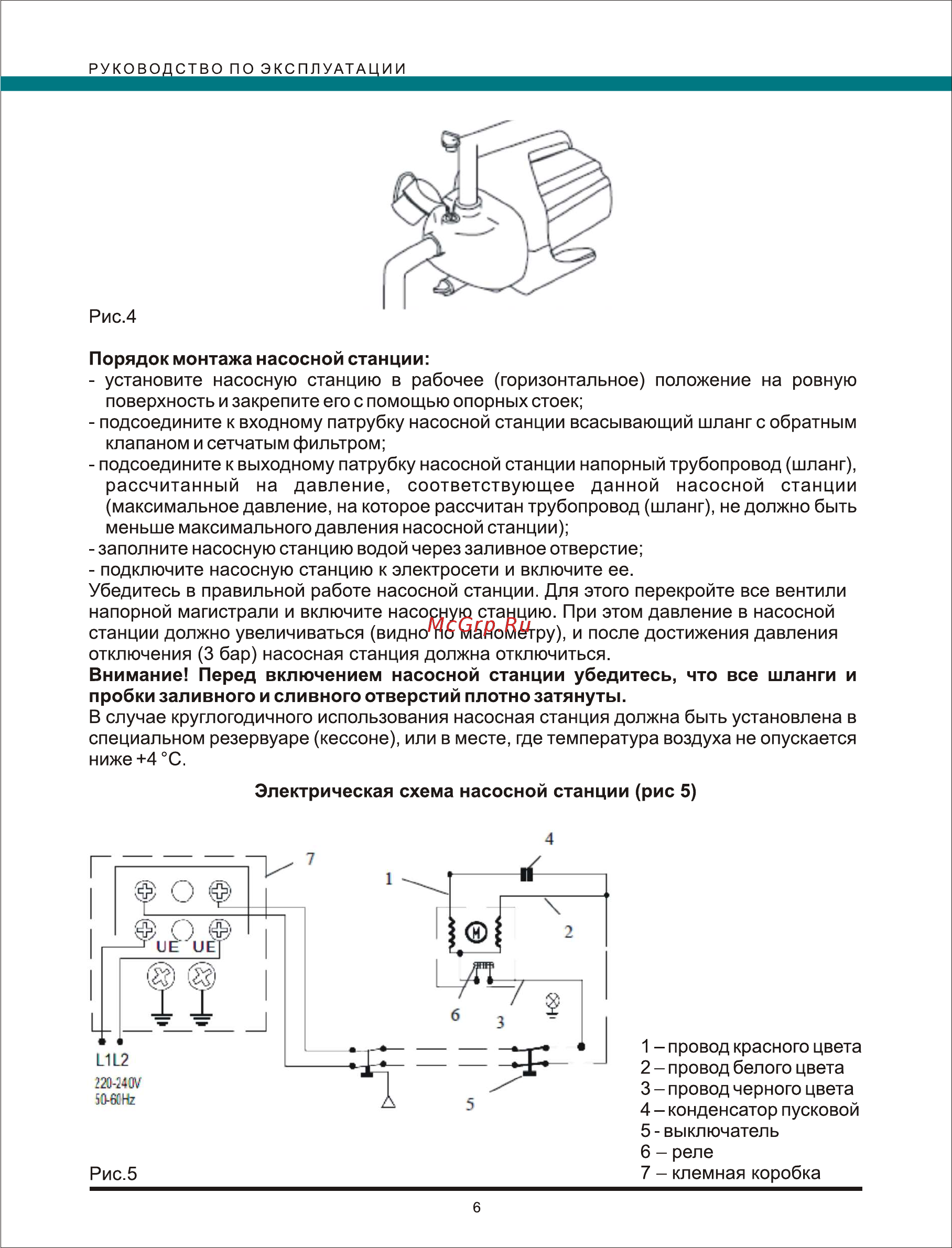 Elitech САВ 650П/24Ф Инструкция по эксплуатации онлайн [6/8] 269243