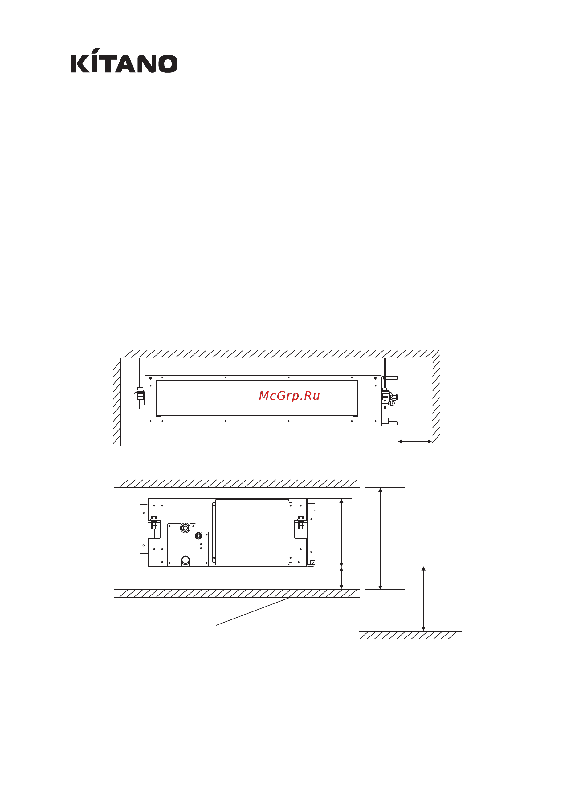 Kitano KC-Roka III-18M [16/40] Канальные кондиционеры серия roka iii