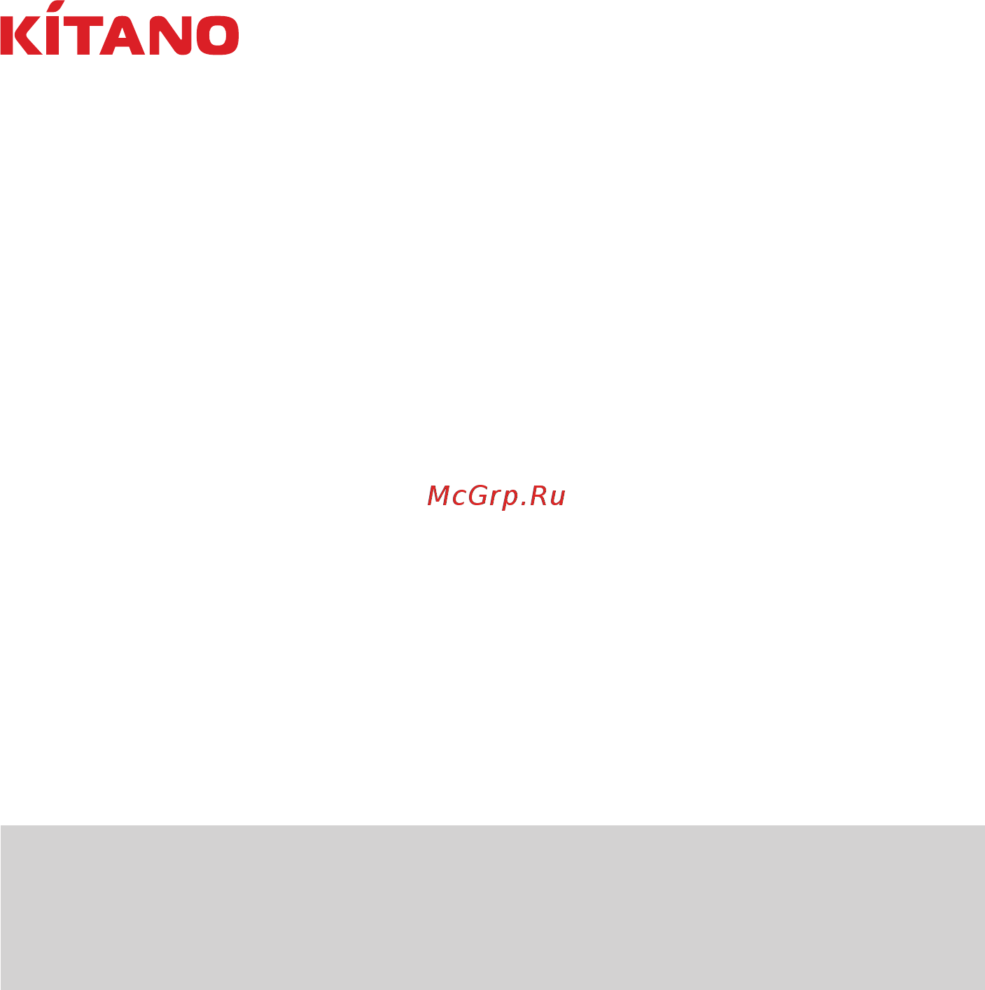 Kitano KP-Ume II-4W4P-40 [6/40] Описание устройства
