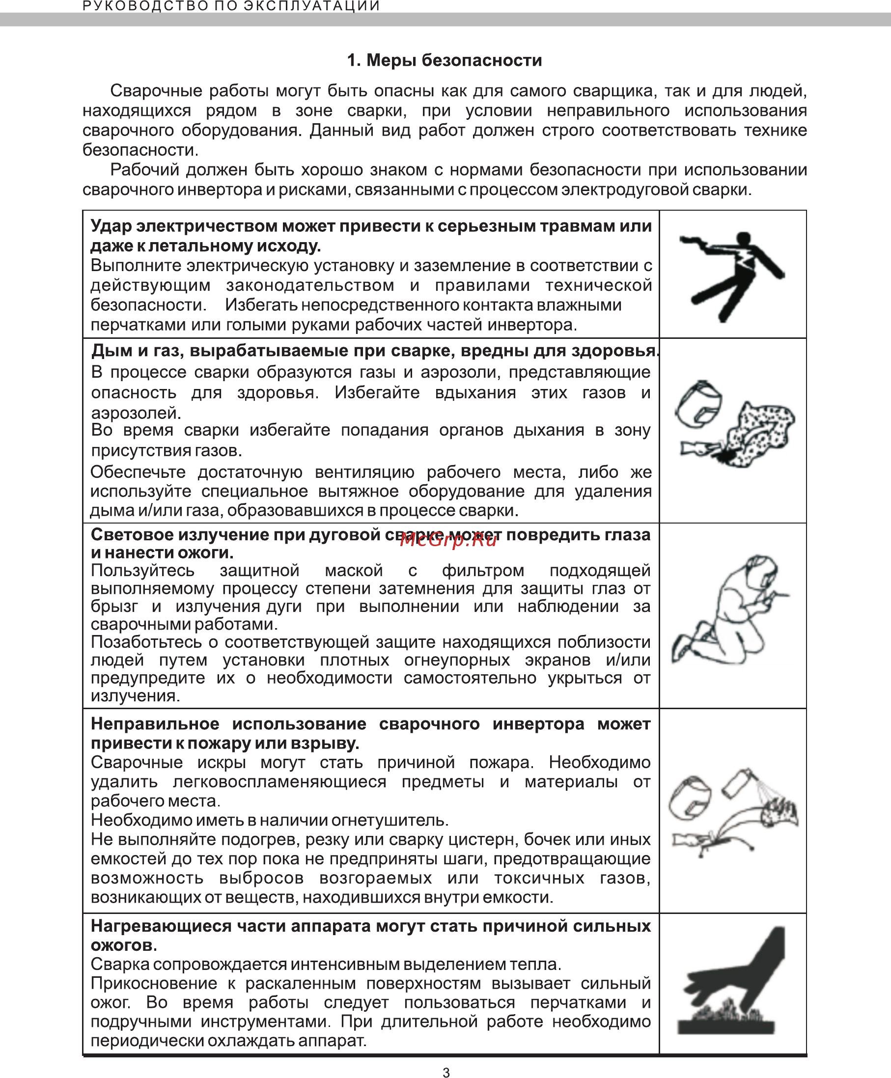 Elitech АИС 200АТМ Инструкция по эксплуатации онлайн [4/16] 269475
