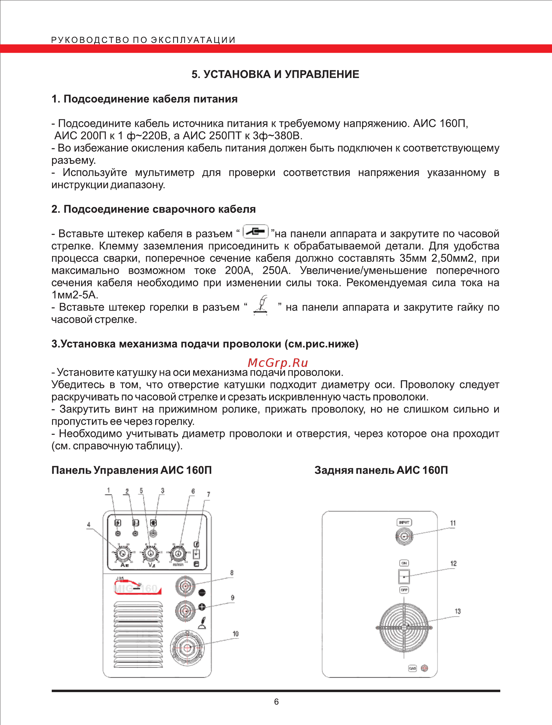 Elitech АИС 200П [6/14] Page 6