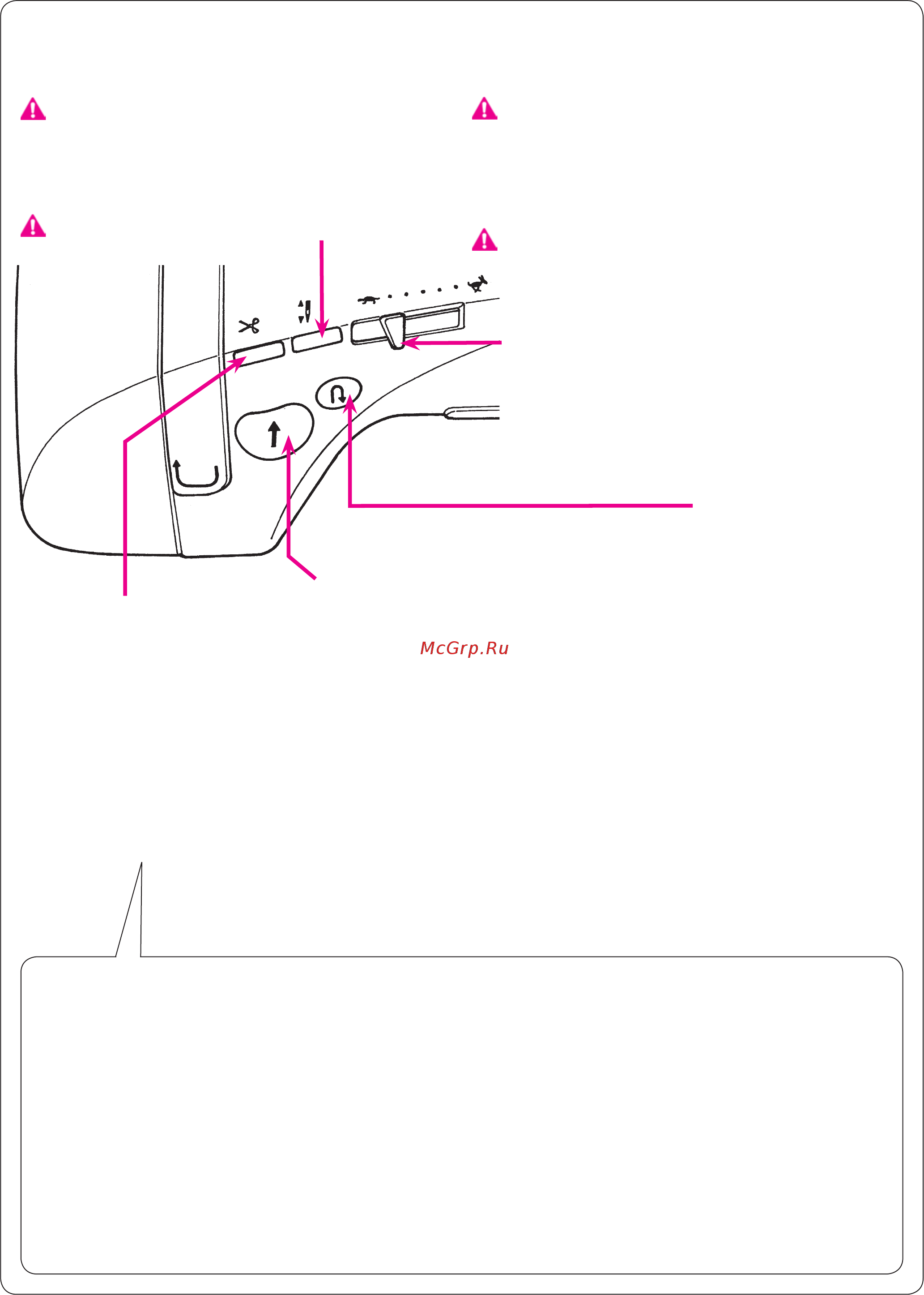 Juki HZL F 600 [18/164] Кнопка для обрезки нити