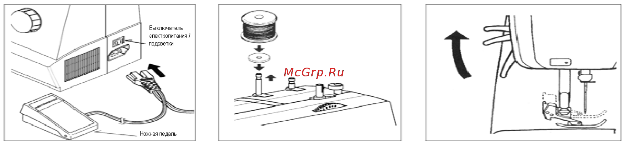 Aurora 550 [7/36] Настройка швейной машины