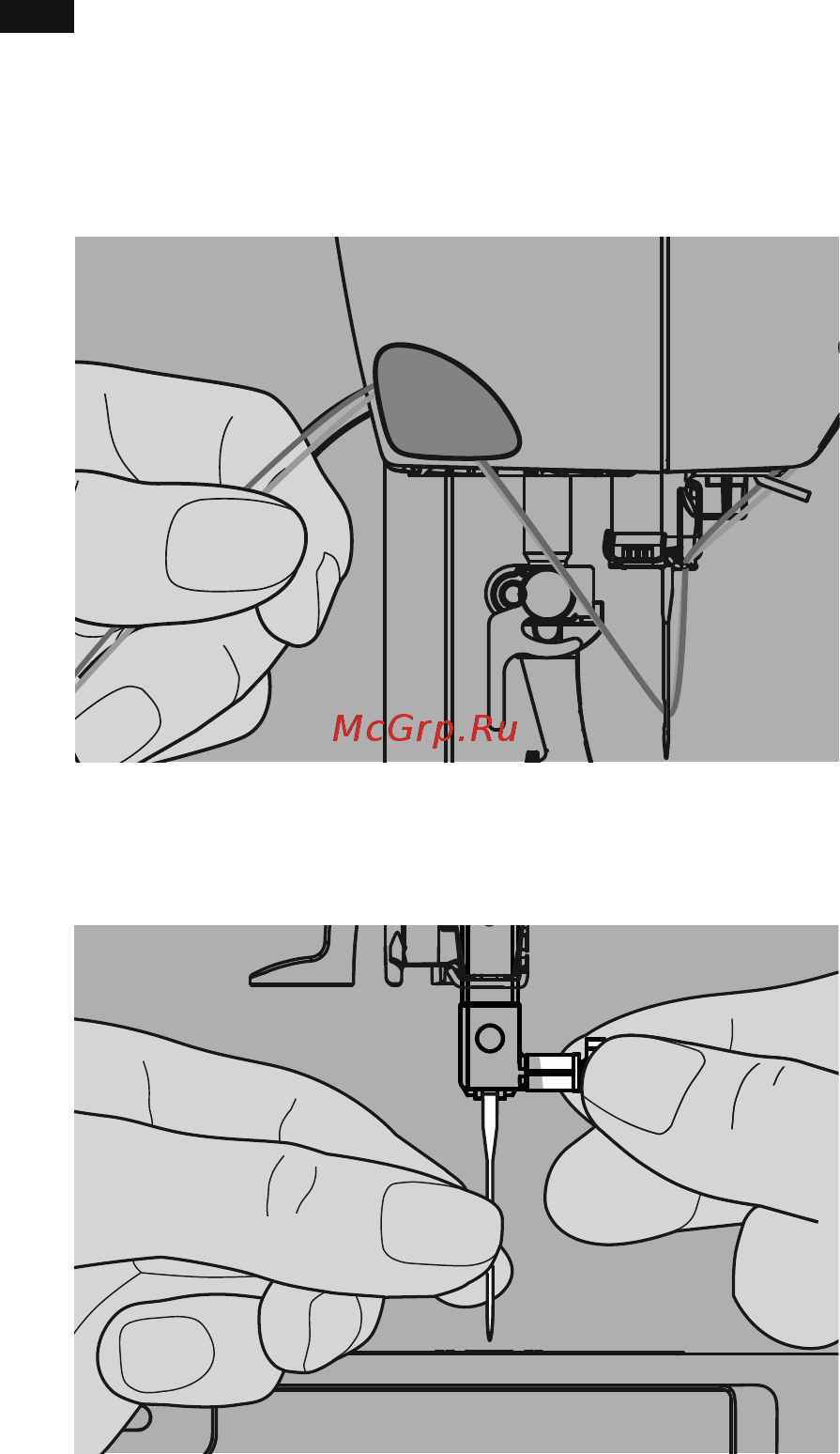 Bernina BERNETTE B35 [16/52] Подготовка к шитью