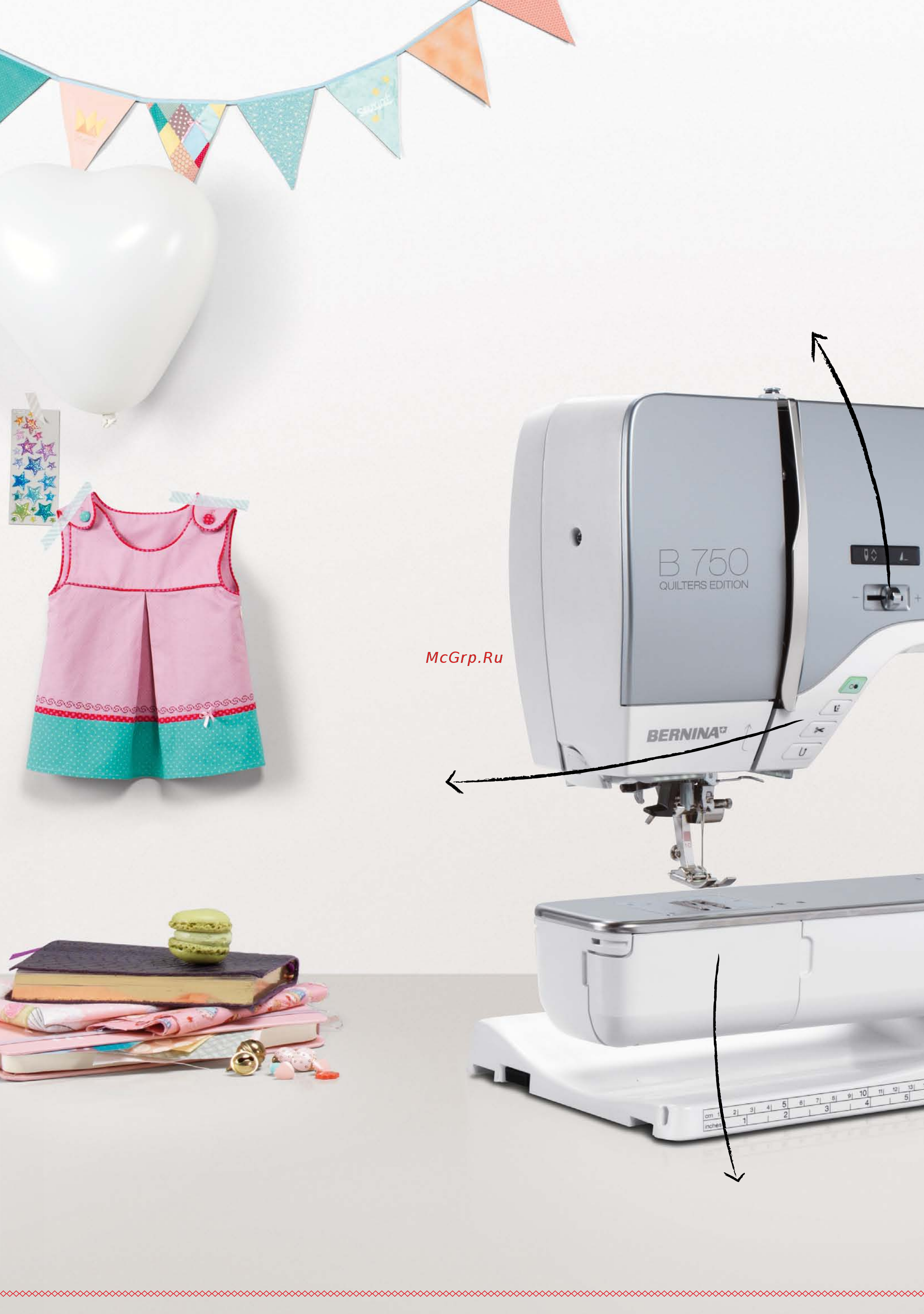 Bernina BERNINA B 710 [2/8] Очень большая поверхность для шитья квилтинга