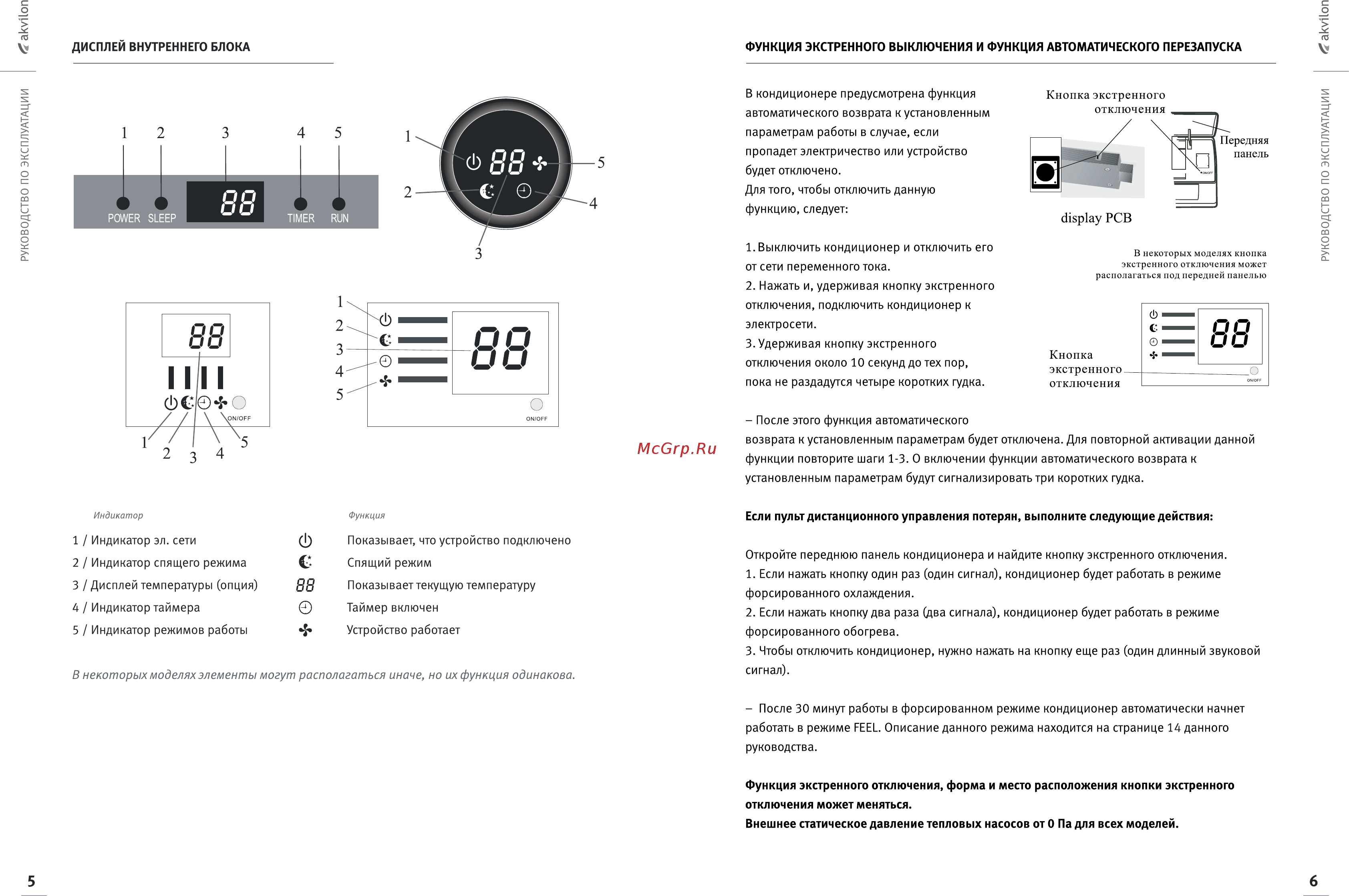 Akvilon M-7 Инструкция по эксплуатации онлайн [5/19] 269615