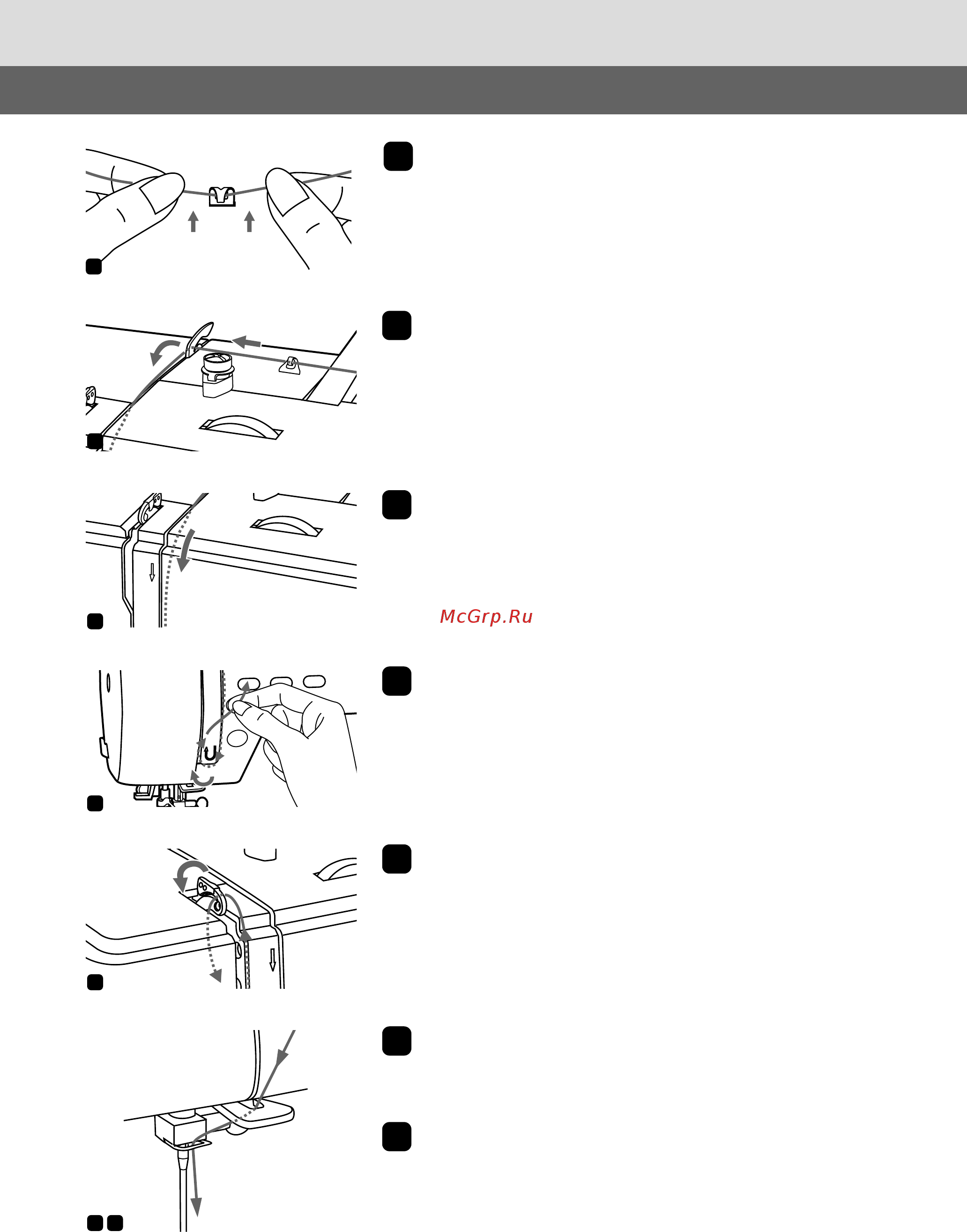 Bernina BERNETTE SEW GO 7 [18/68] Заправка верхней нитки