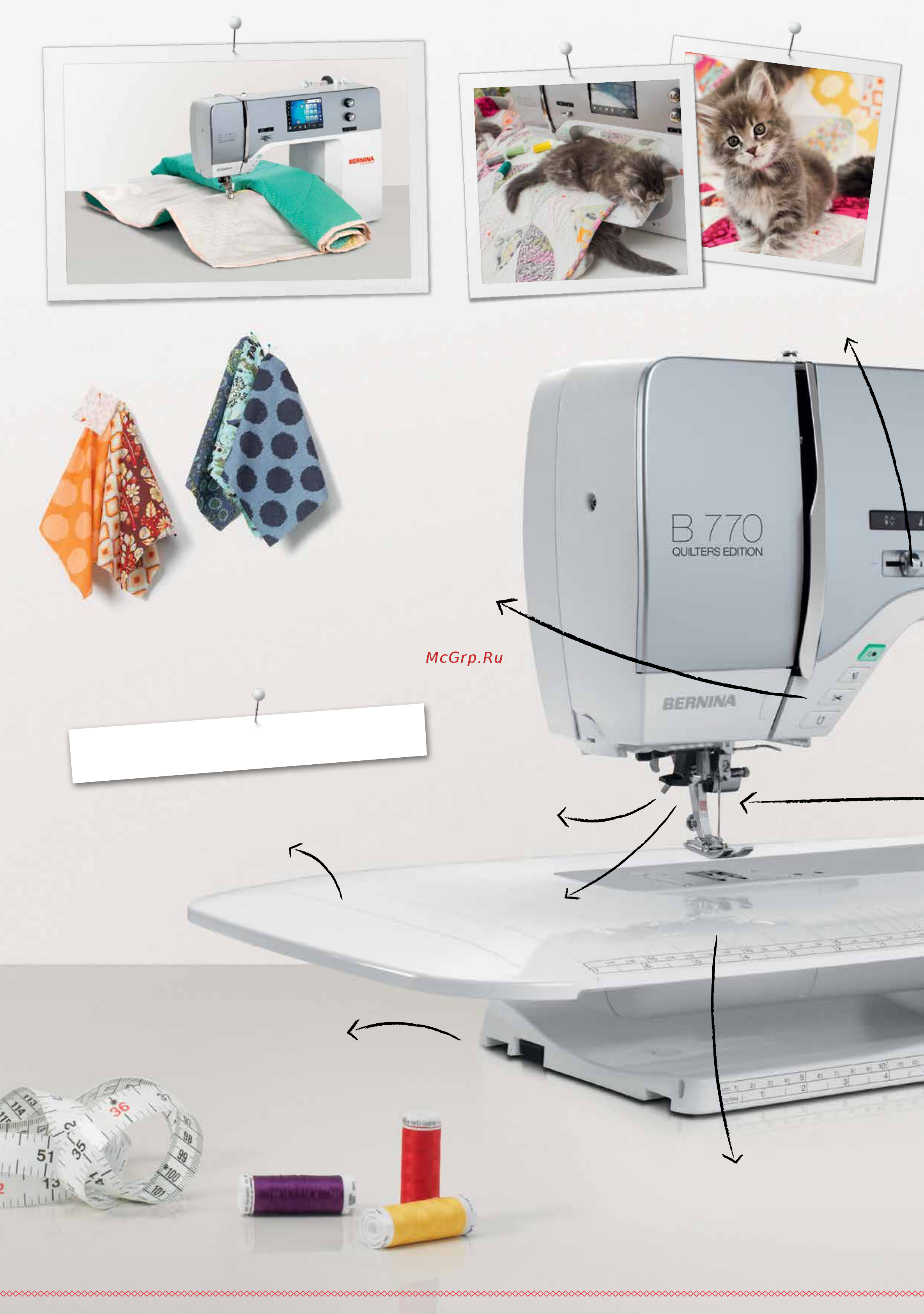 Bernina BERNINA B 790 [2/8] Kostenlose schnittmuster downloads zur bernina 7er serie finden sie auf www bernina com 7series