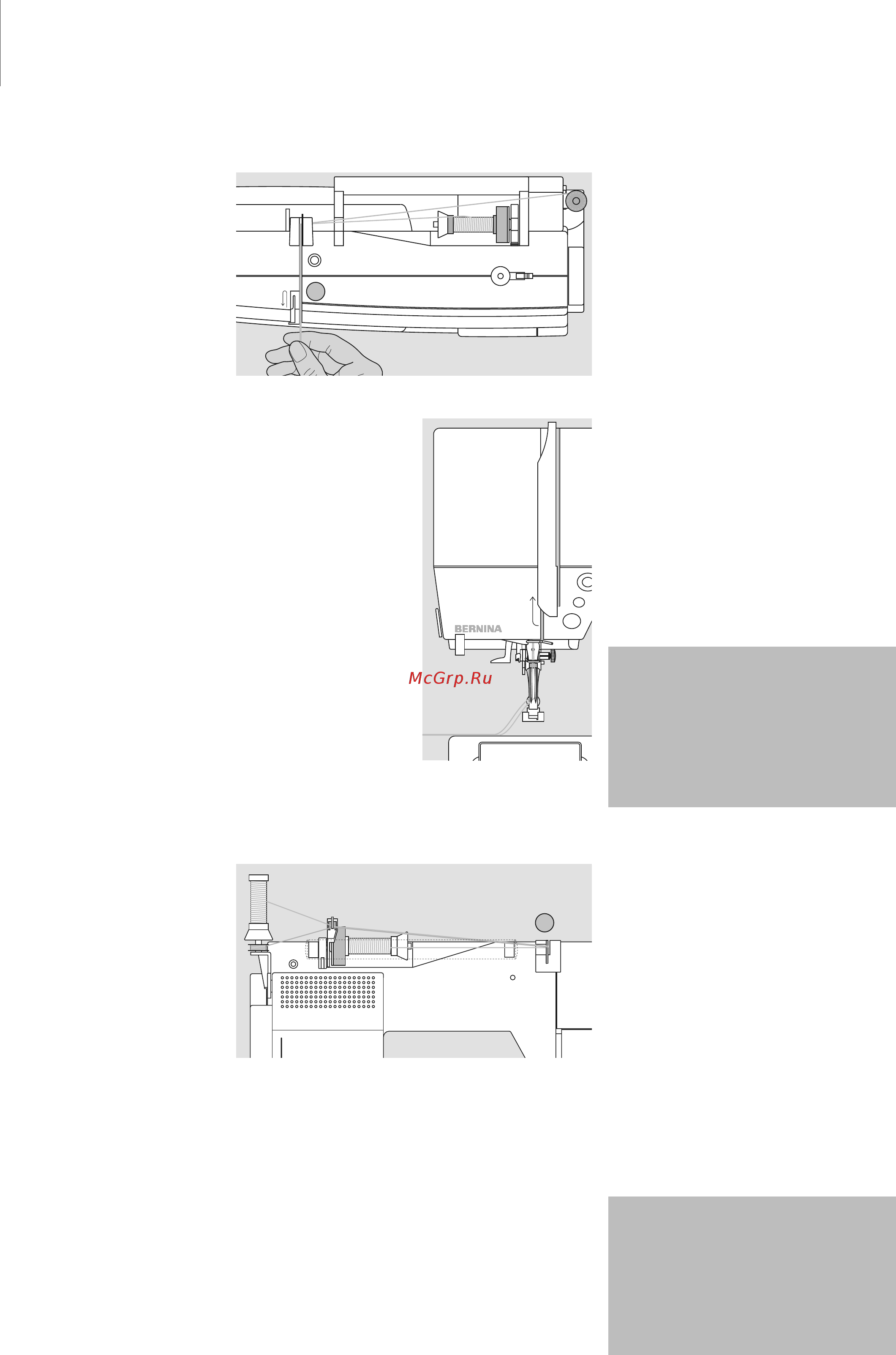 Bernina BERNINA ARTISTA 640 [14/170] Заправка двухстержневой иглы