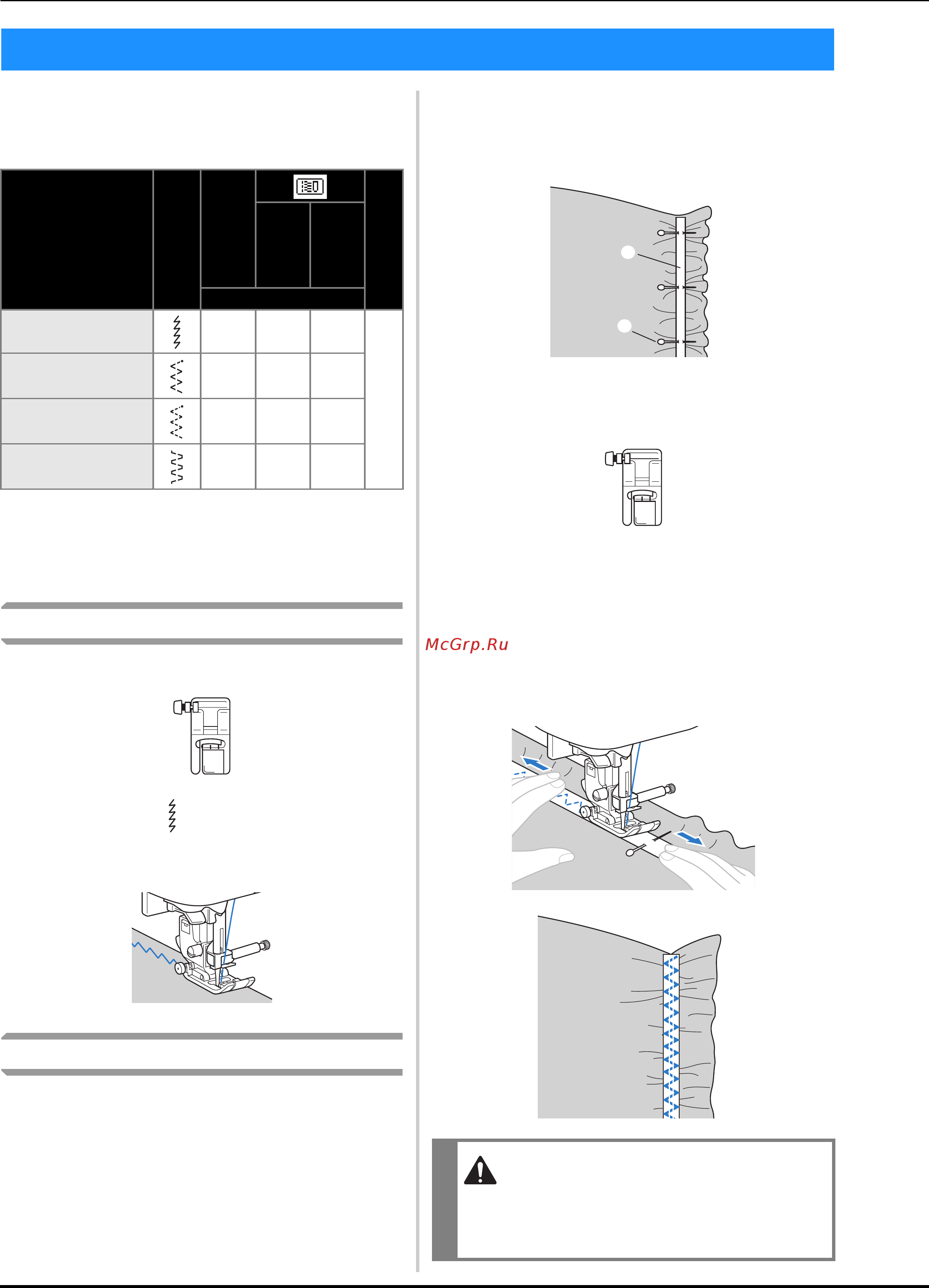 Brother INNOV-IS F420 [86/144] Эластичная строчка