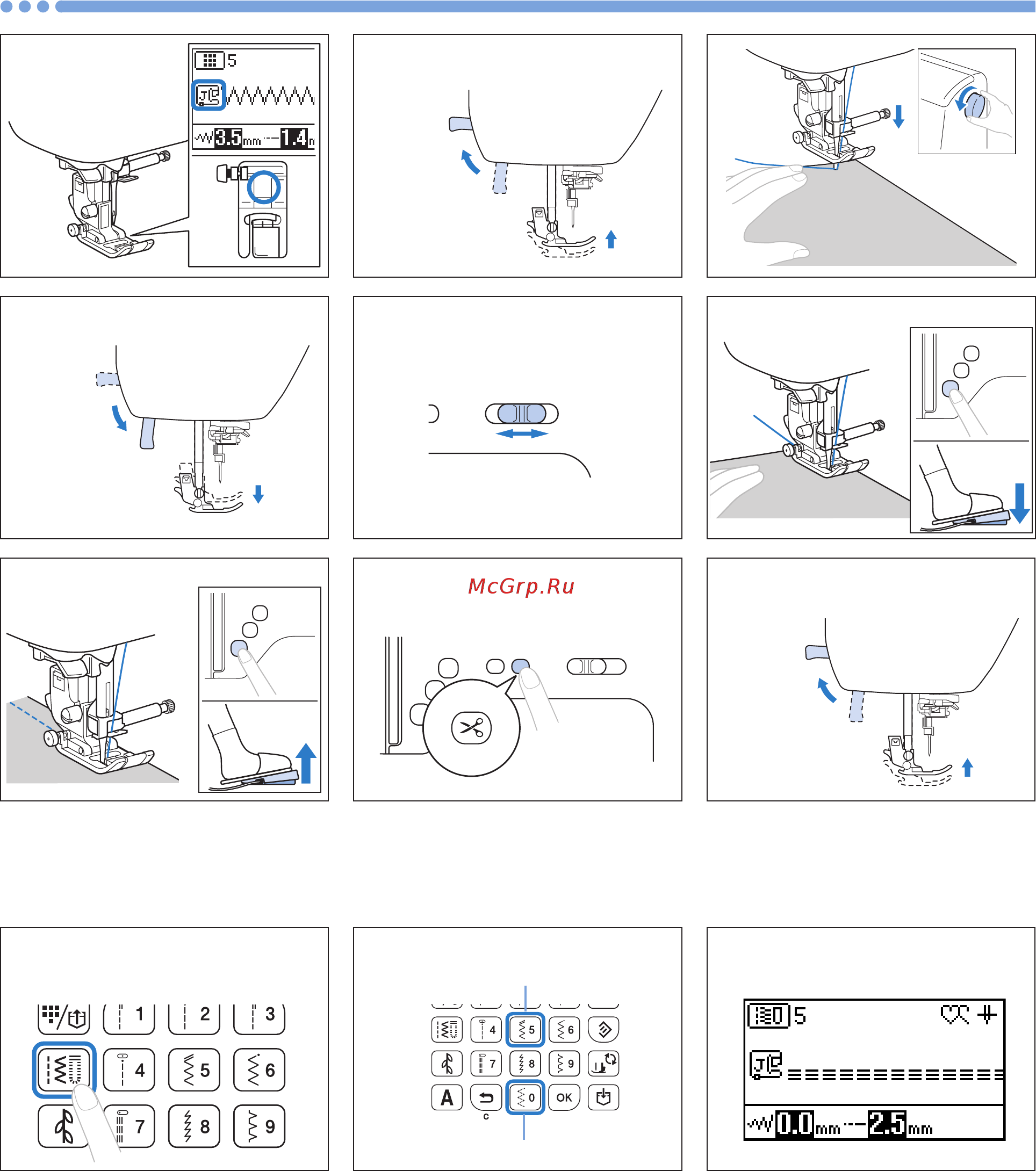 Brother INNOV-IS F420 Краткий справочник онлайн [19/28] 269896