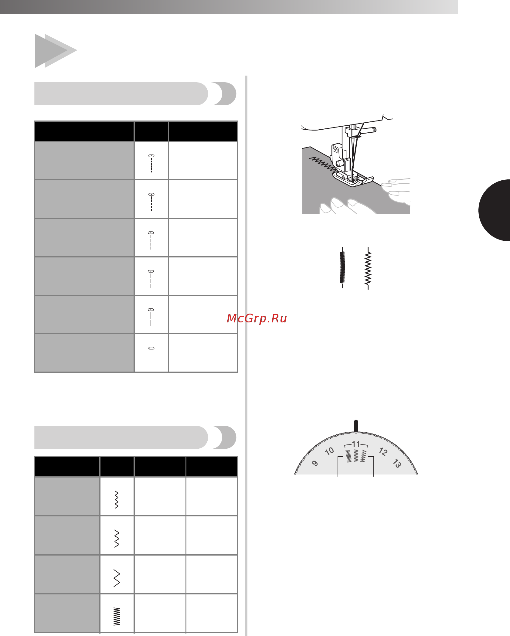 Brother STAR 17 [27/44] Строчки зигзаг