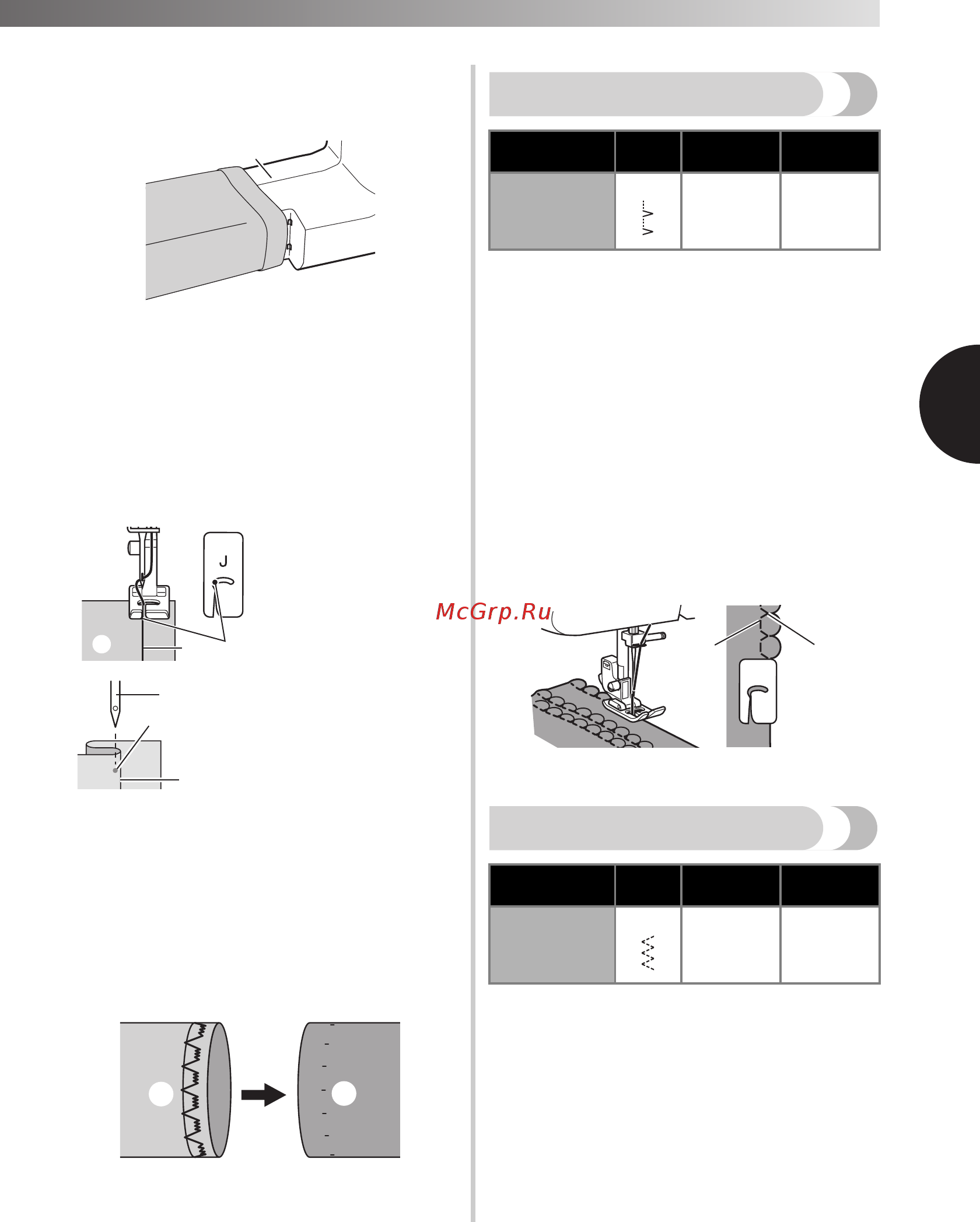 Brother STAR 17 [29/44] Строчка ракушка