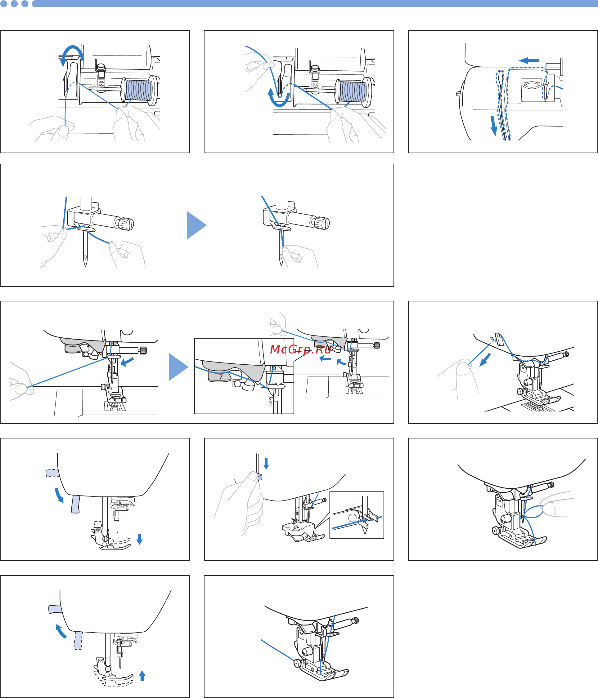 Brother INNOV-IS F410 Краткая инструкция по эксплуатации онлайн [15/24] 269906