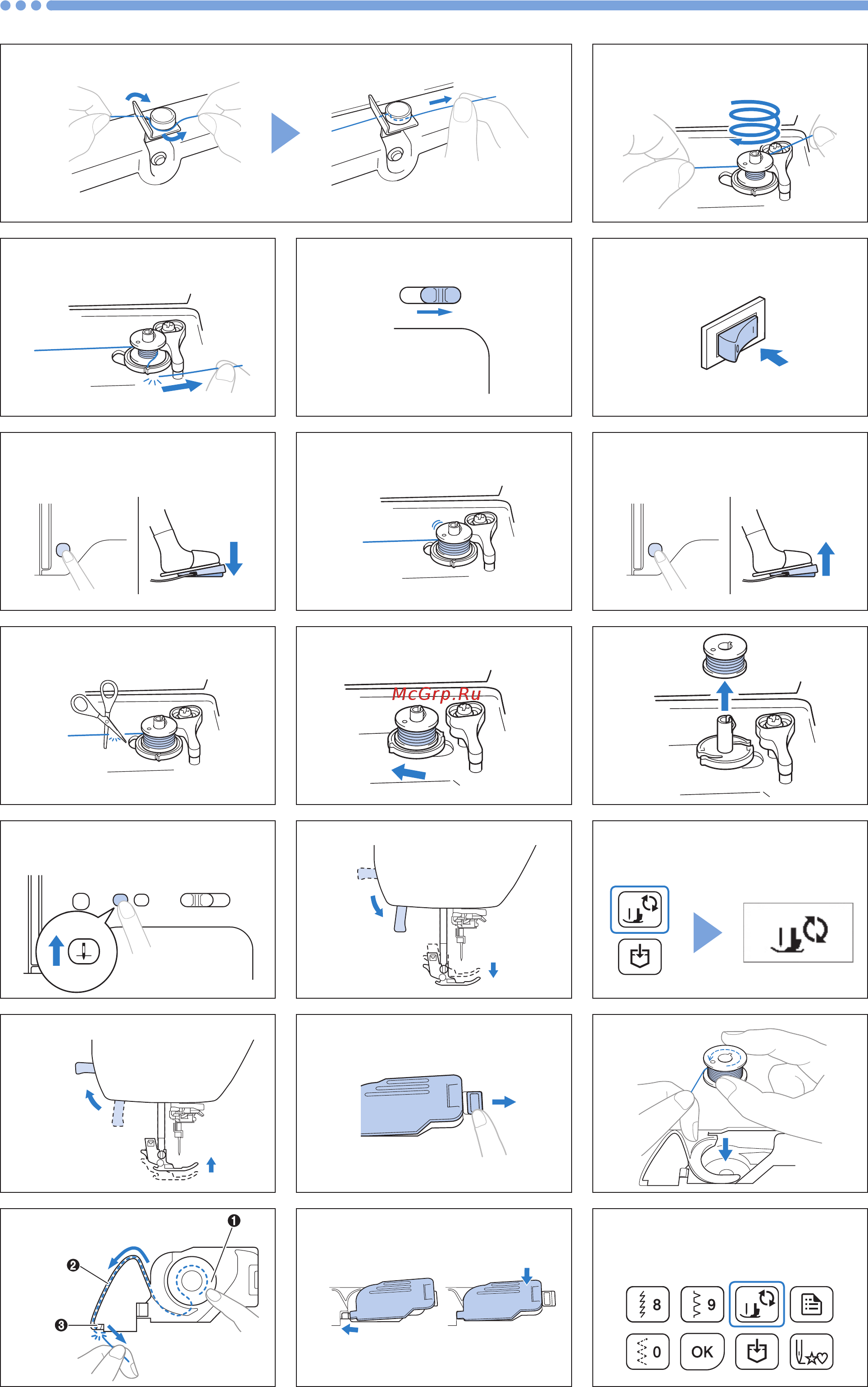 Brother INNOV-IS F460 Краткий справочник онлайн [15/28] 269907