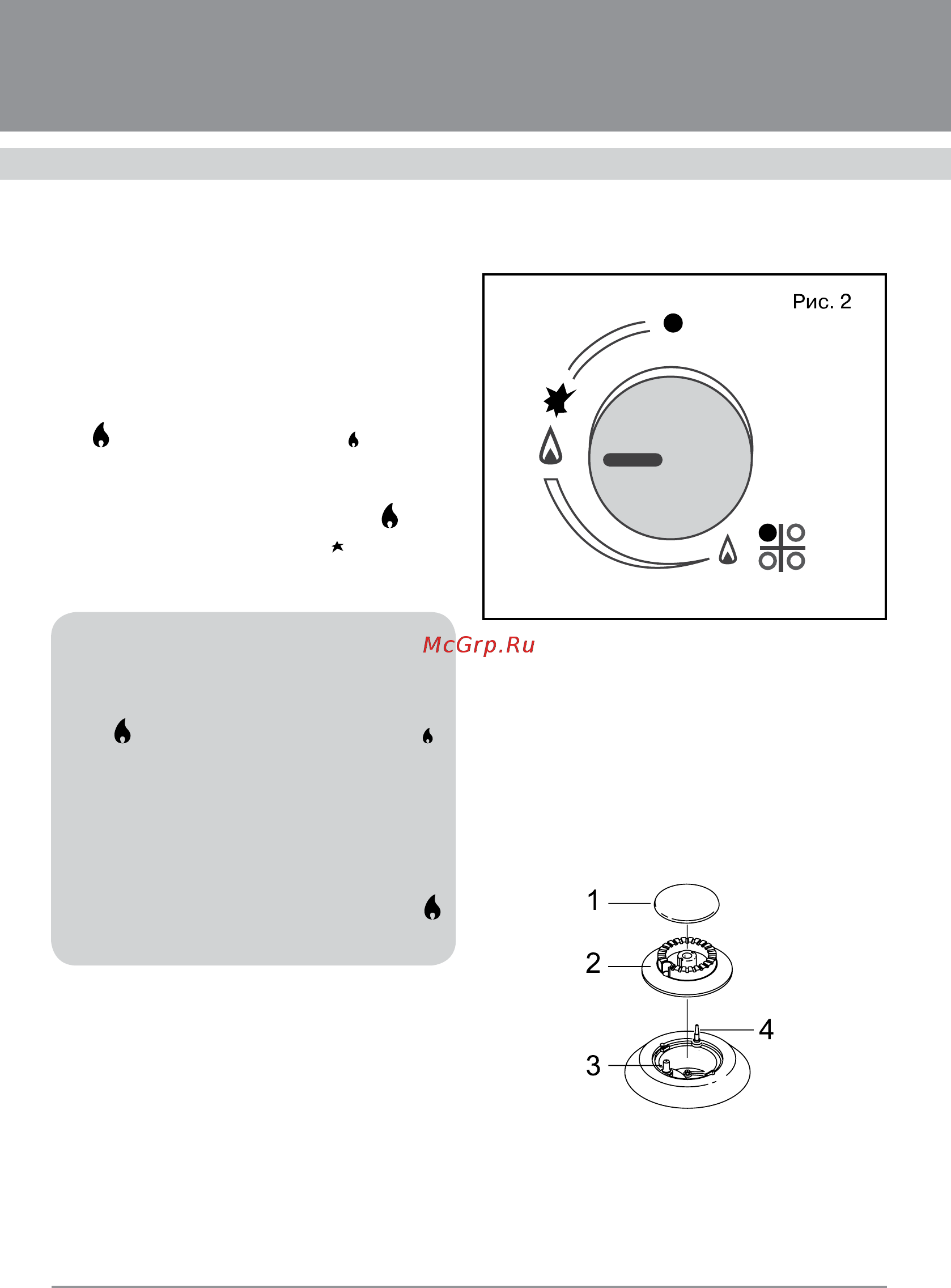 Fornelli PG 60 PERFEZIONE WH/IX [10/22] Варочные поверхности